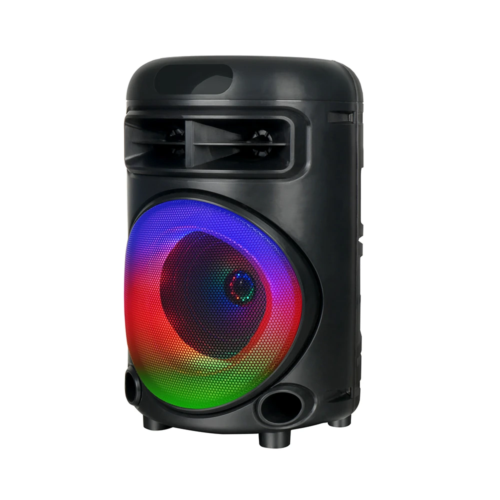Ecruz GD-692 FM Radyolu Mikrofonlu RGB TWS 6.5 inç Stereo Bass Kablosuz Karaoke Hoparlör