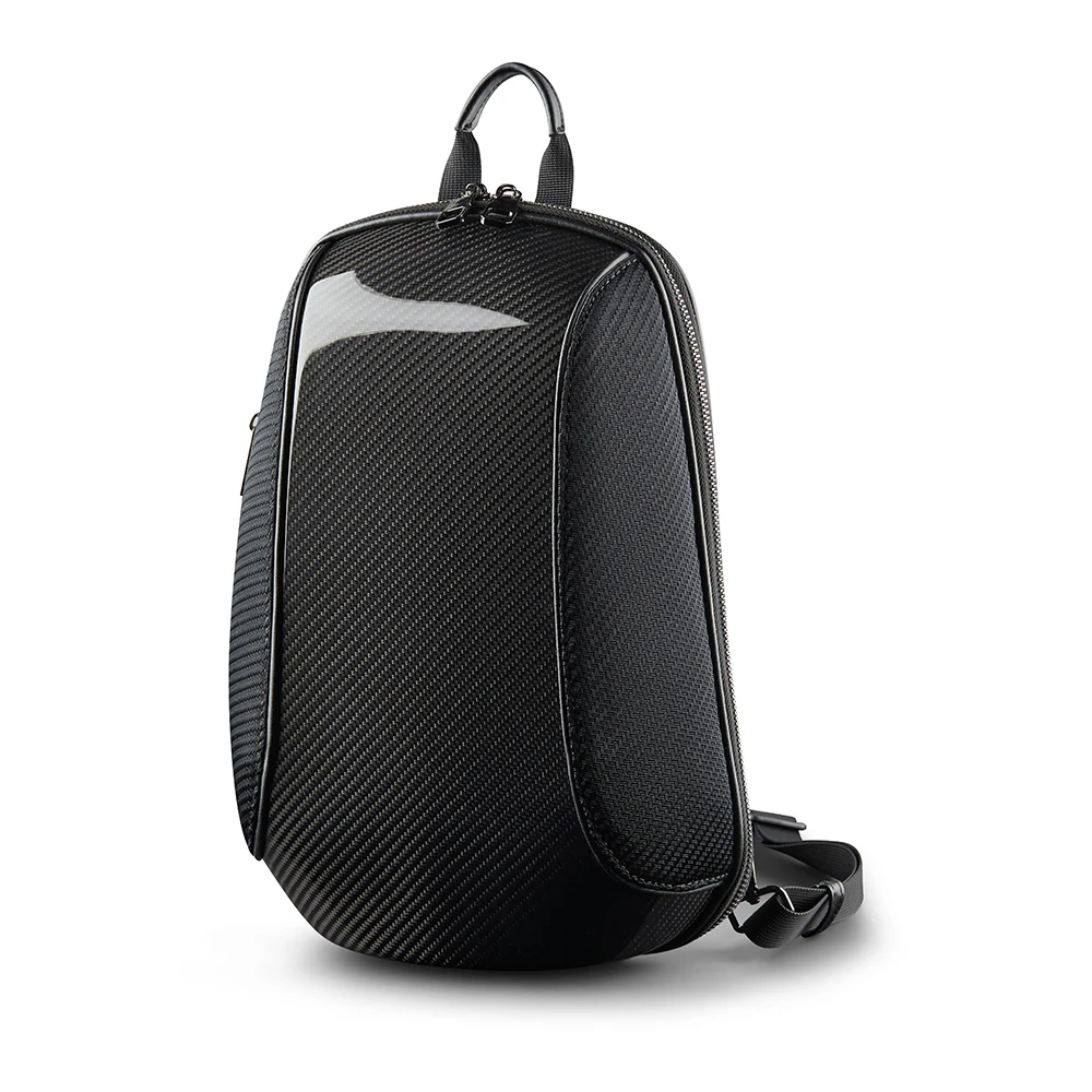 Ecruz Karbon Fiber Detaylı 5 Bölmeli Çengel Kancalı Spor Sırt Çantası