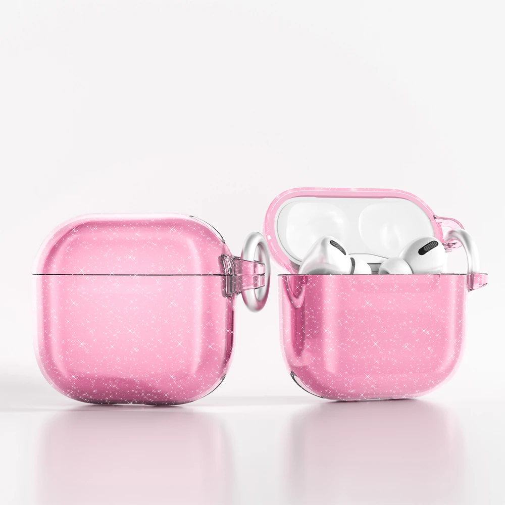 Apple Airpods 4 Ecruz Allstar Airbag 32 Parlayan Simli Saydam Renkli Kılıf
