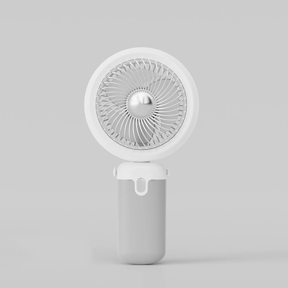 Ecruz YS-2503 Katlanabilir Askılıklı Portatif Mini Vantilatör Soğutucu El Fanı