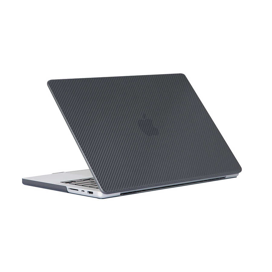 Apple Macbook Pro 16.2 2023 A2780 Ecruz MSoft Carbon Fiber Tasarımlı Kapak