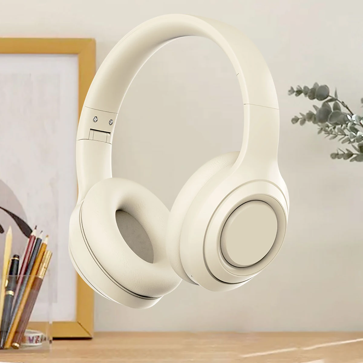 Ecruz DR-58 Ayarlanabilir ve Katlanabilir Kulak Üstü Bluetooth Kulaklık