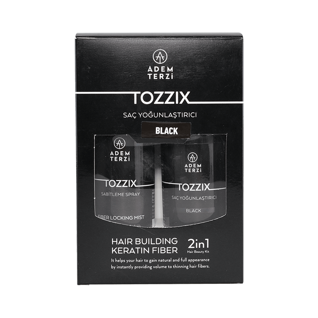 Tozzix Saç Yoğunlaştırıcı Black Set image