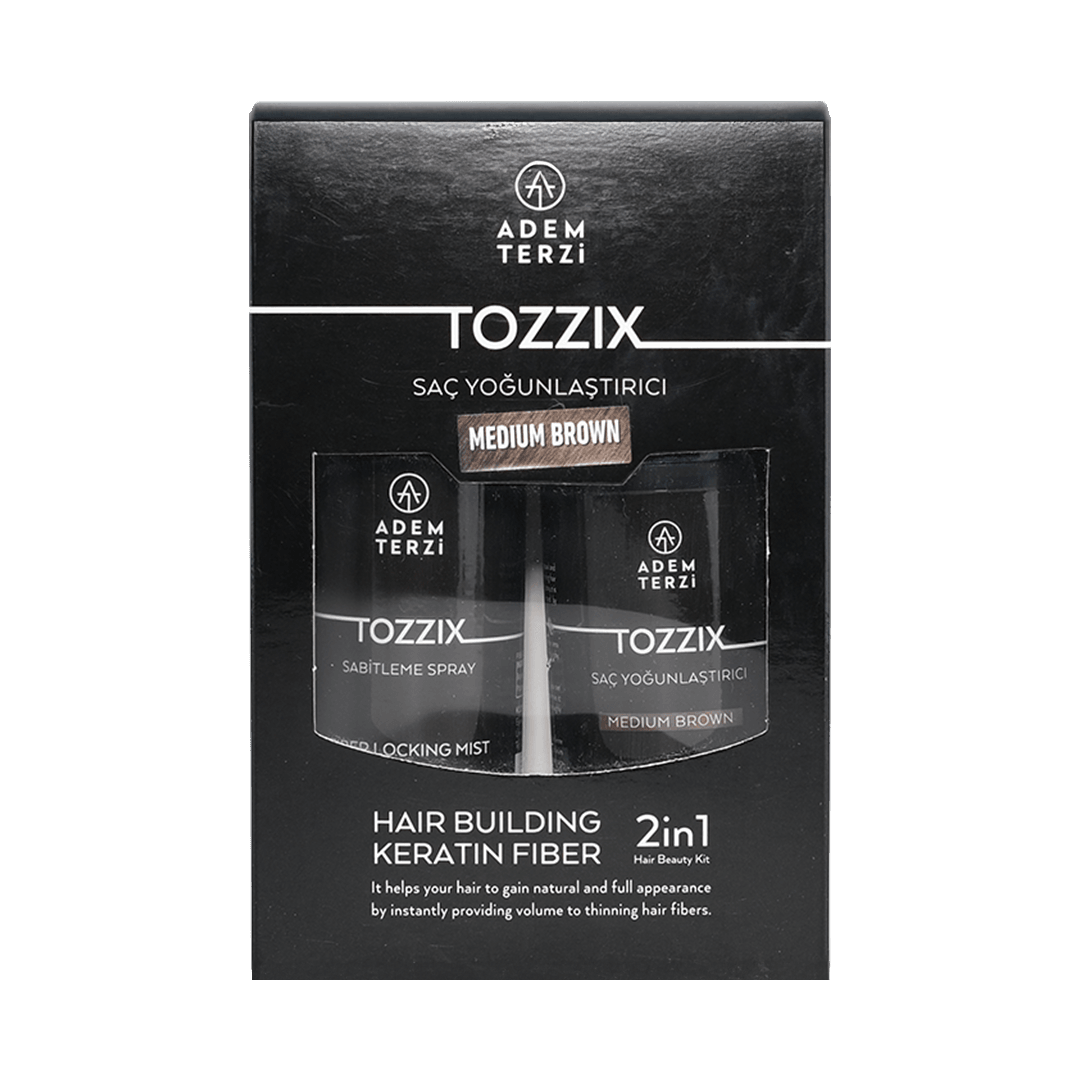 Tozzix Saç Yoğunlaştırıcı Medium Brown Set image