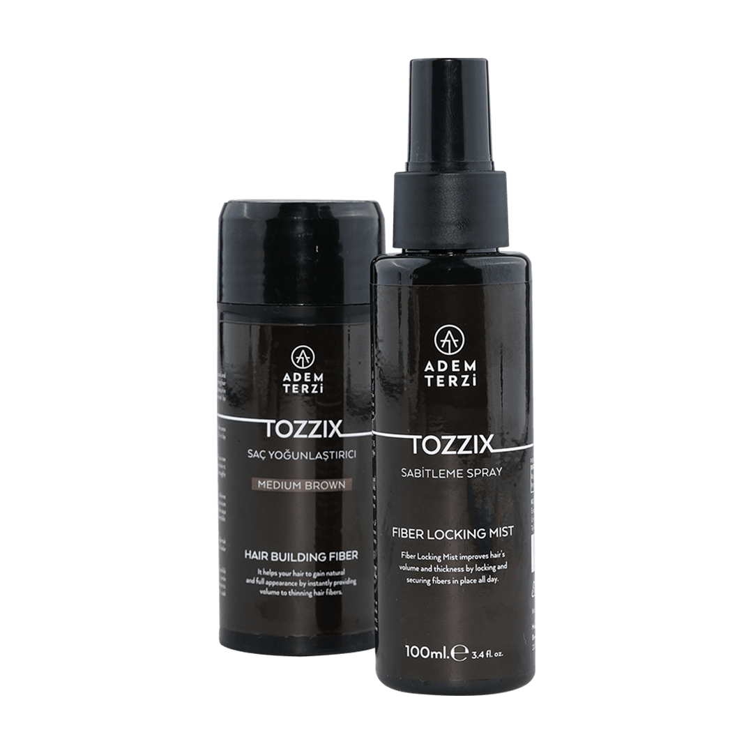 Tozzix Saç Yoğunlaştırıcı Medium Brown Set