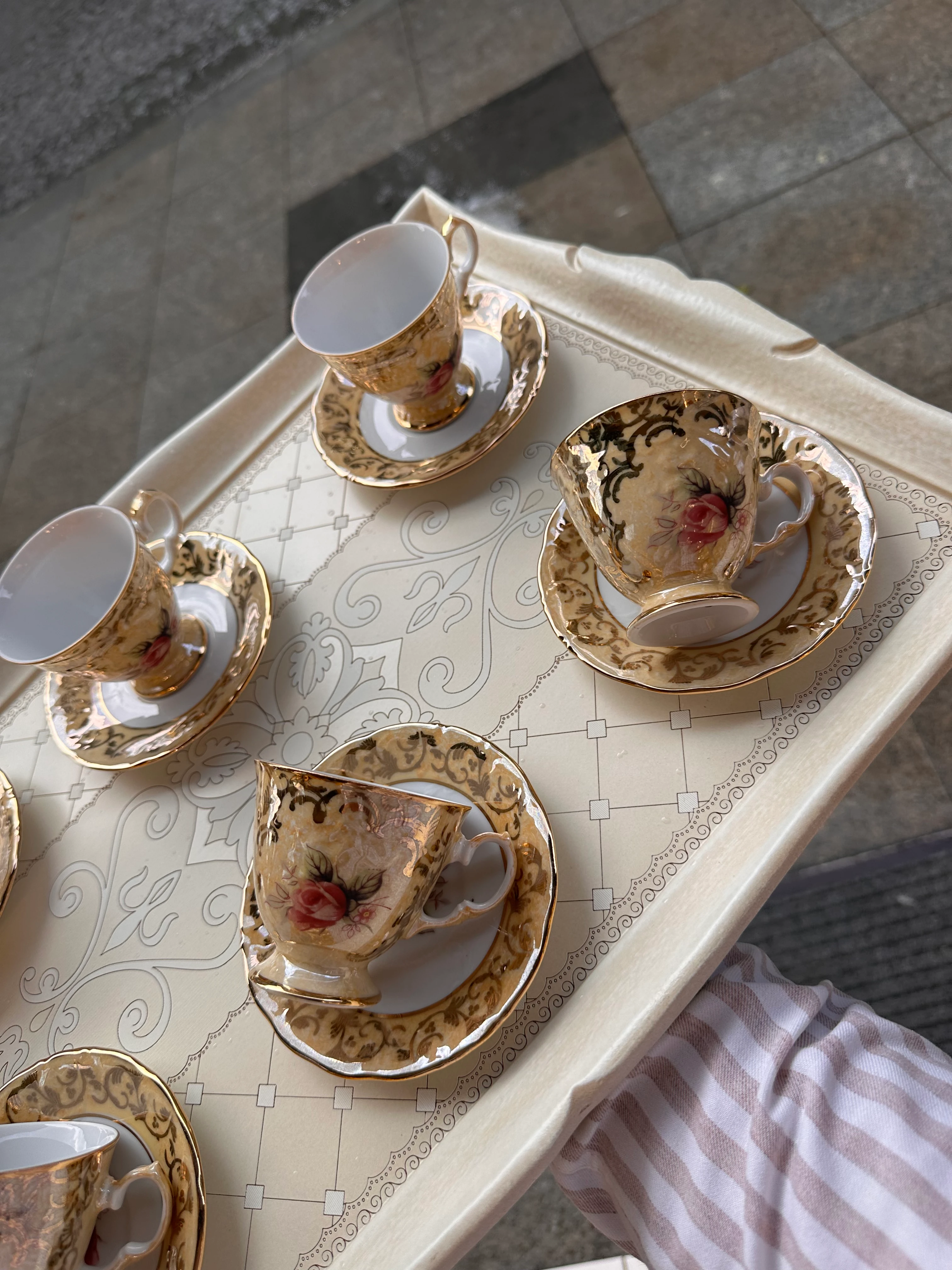 S.Clairy 6 Kişilik Kahve Fincanı Seti