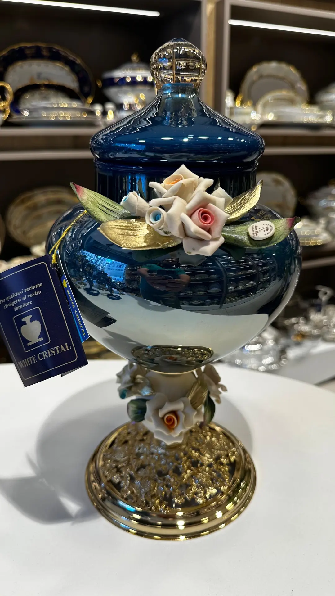 【保管品】CAPODIMONTE パランゾーネマスク　陶器　置物　ITALY whatsapp-image-2025-01-23-at-