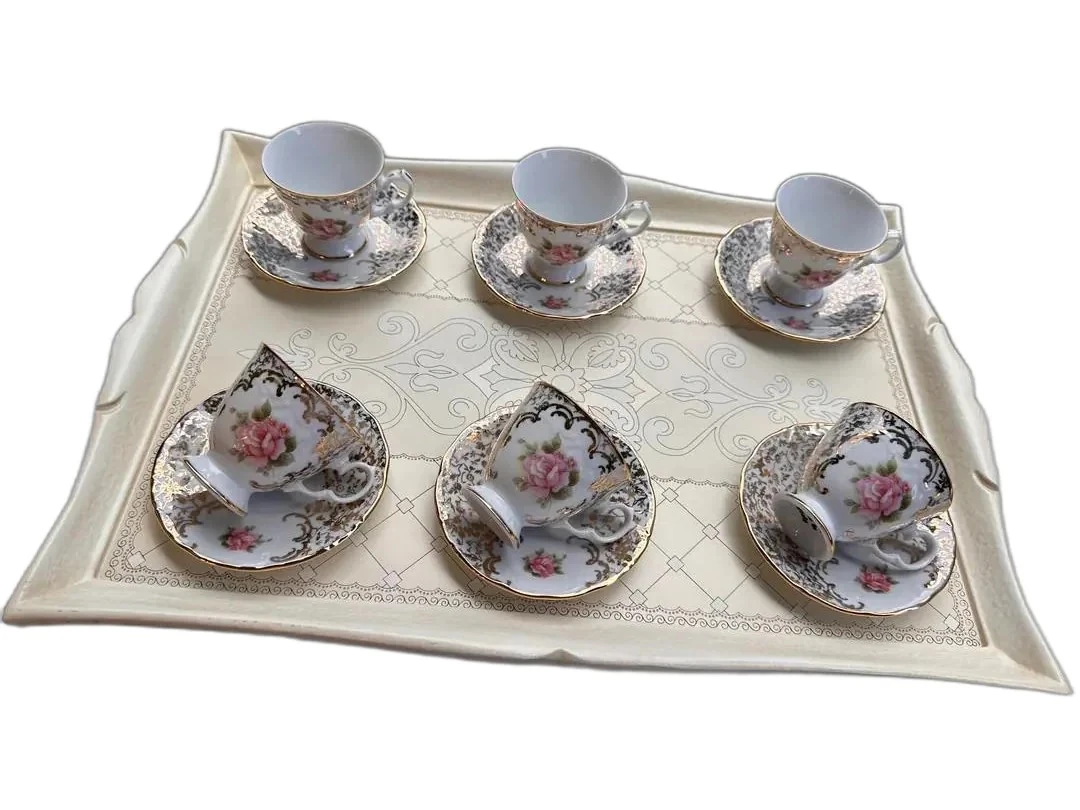S.Clairy 6 Kişilik Kahve Fincanı Seti