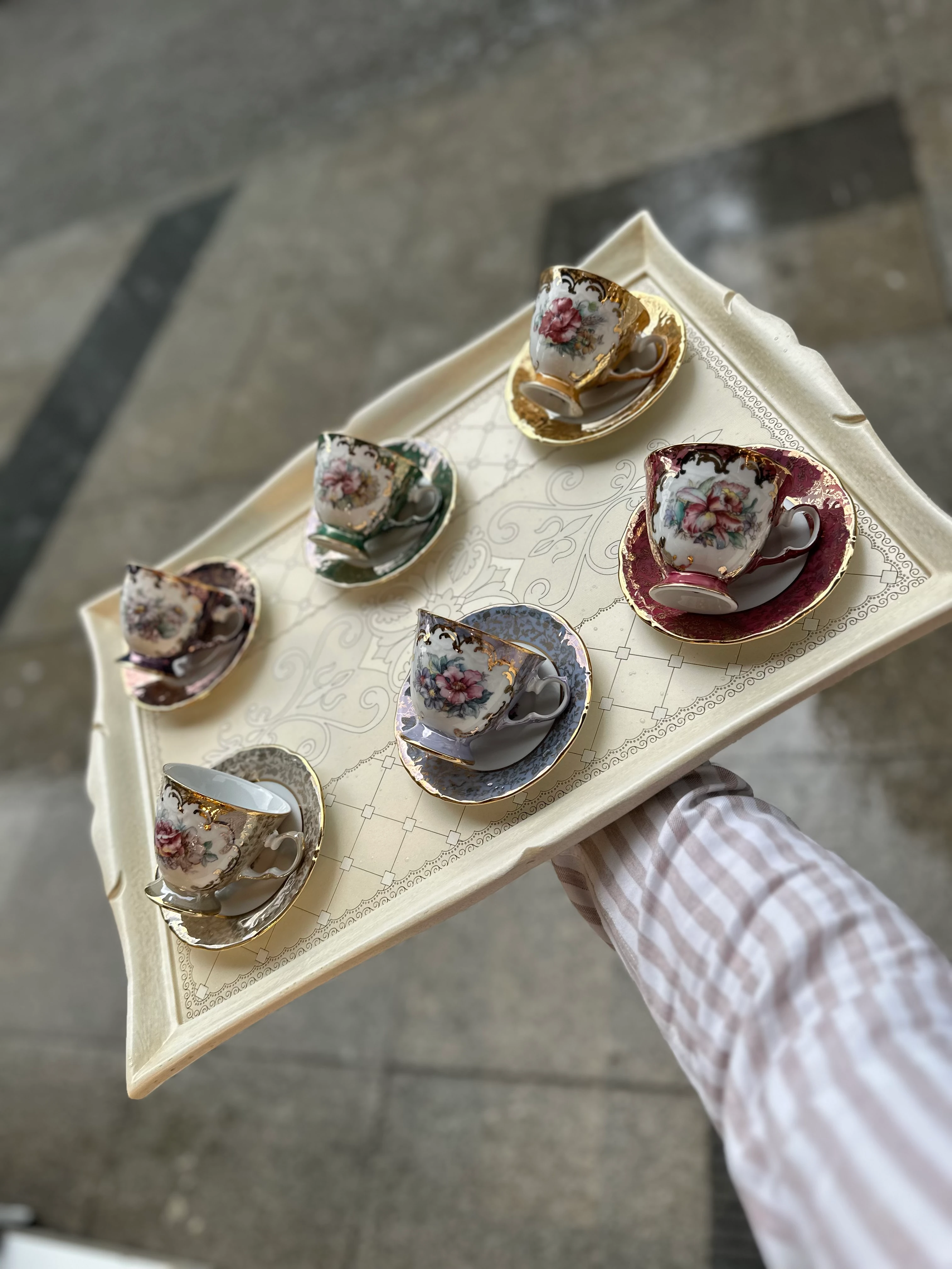 S.Clairy 6 Kişilik Kahve Fincanı Seti - 1085/010FL