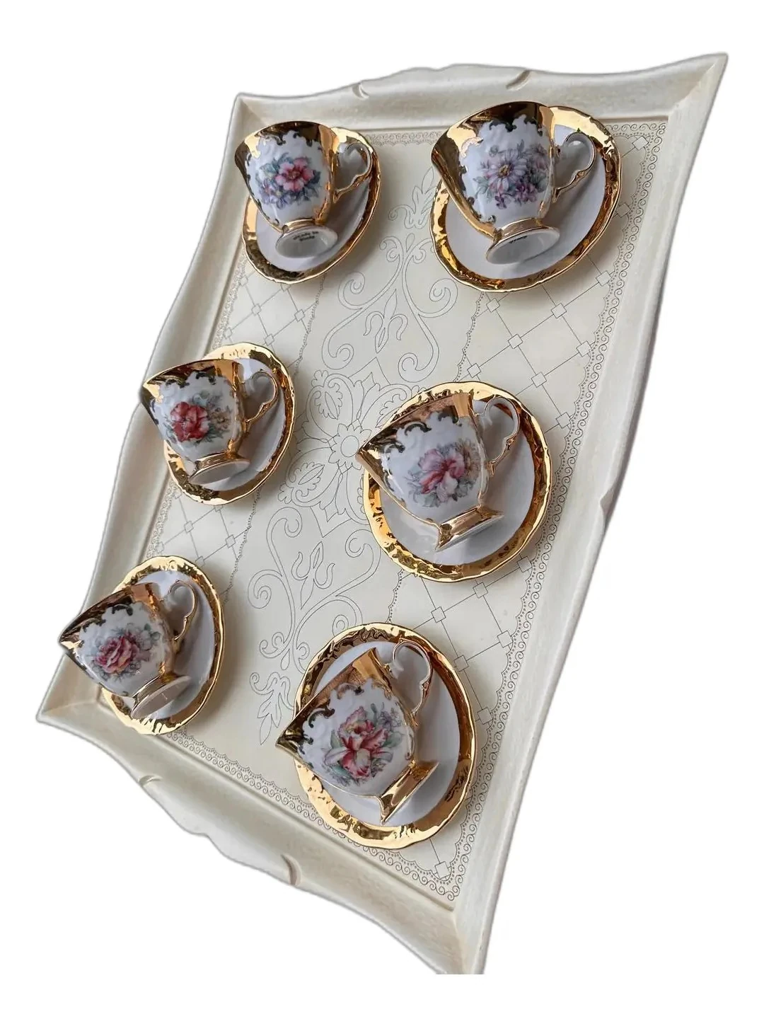 S.Clairy 6 Kişilik Kahve Fincanı Seti