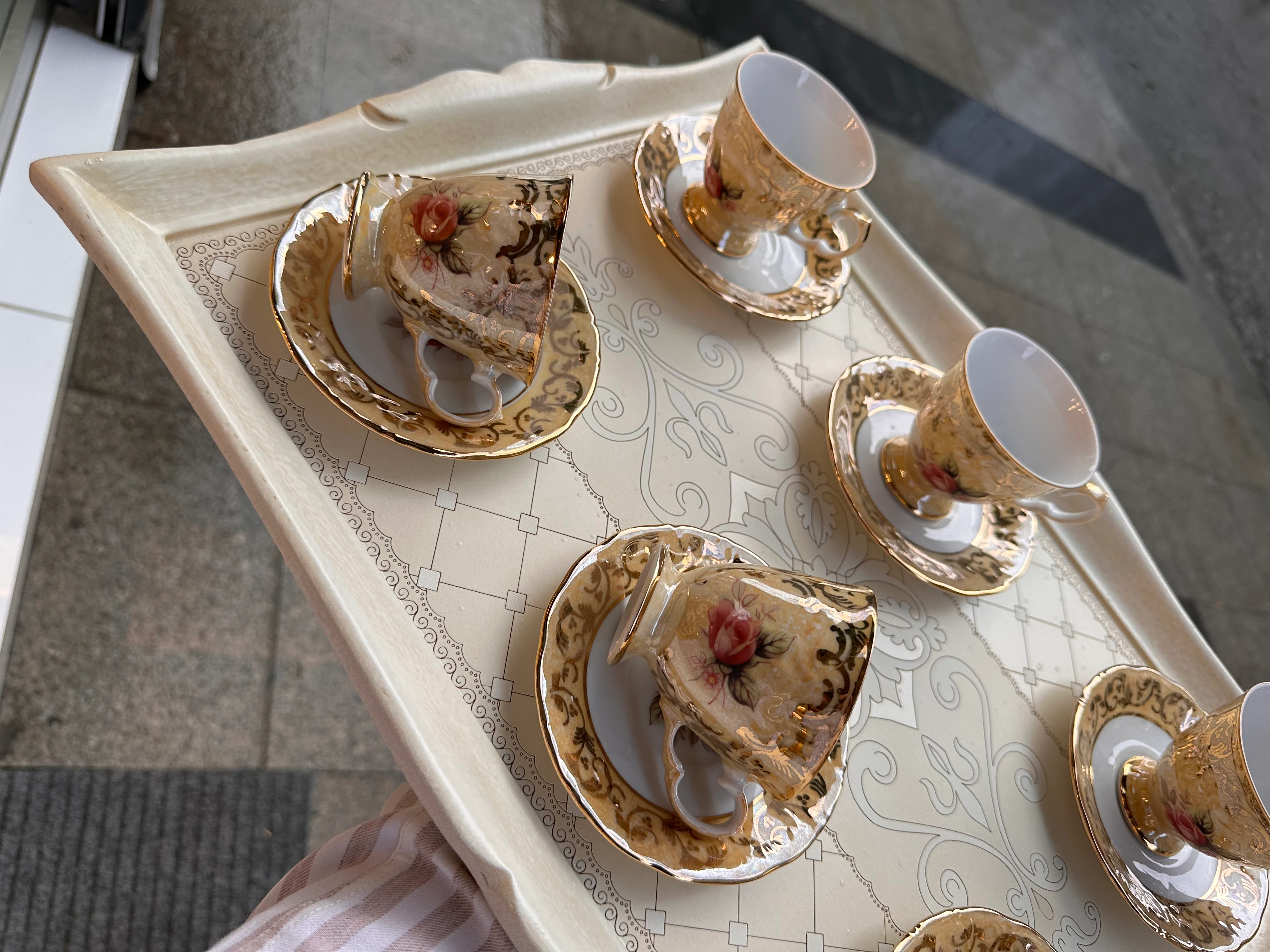 S.Clairy 6 Kişilik Kahve Fincanı Seti