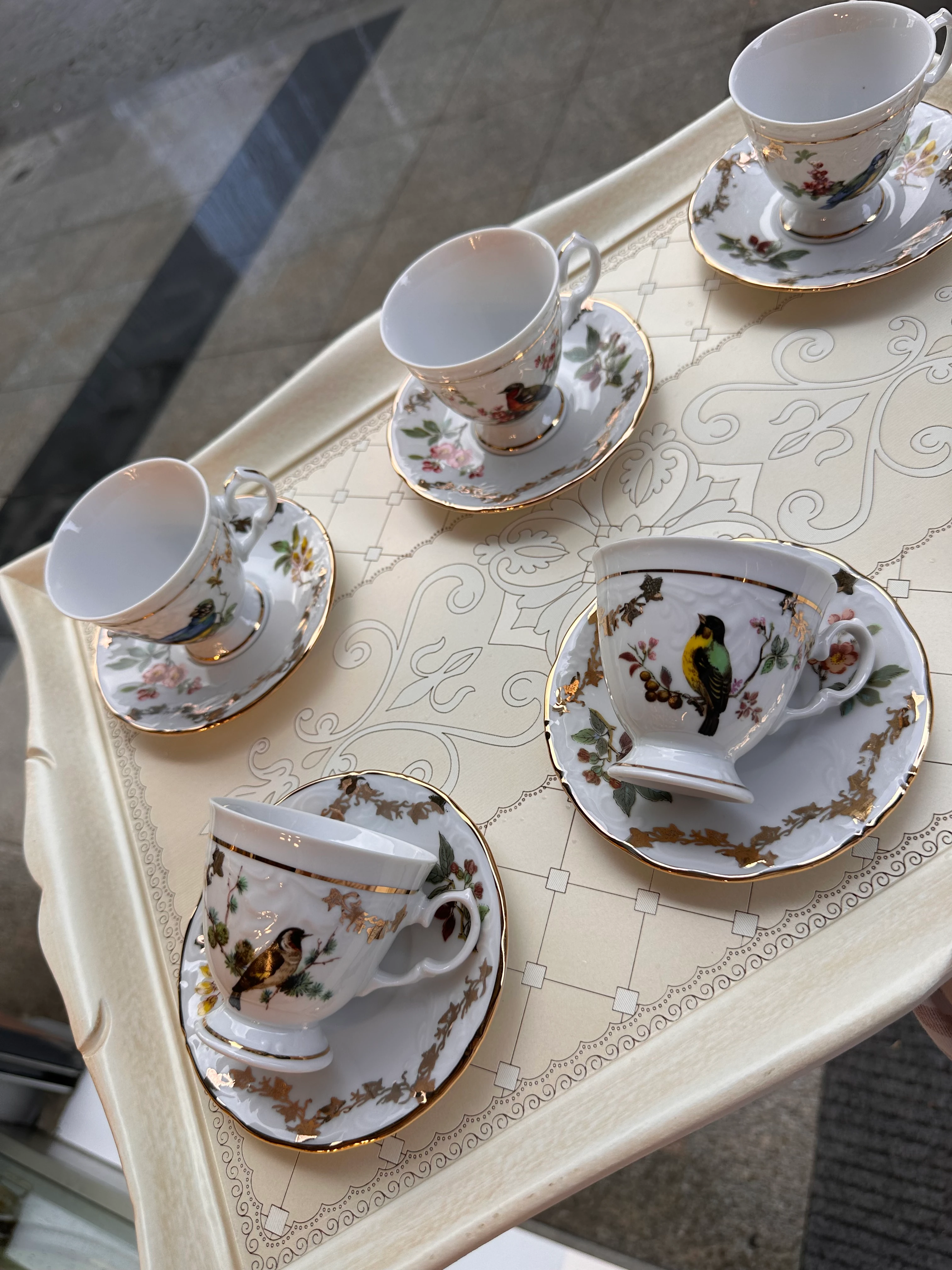 S.Clairy 6 Kişilik Kahve Fincanı Seti