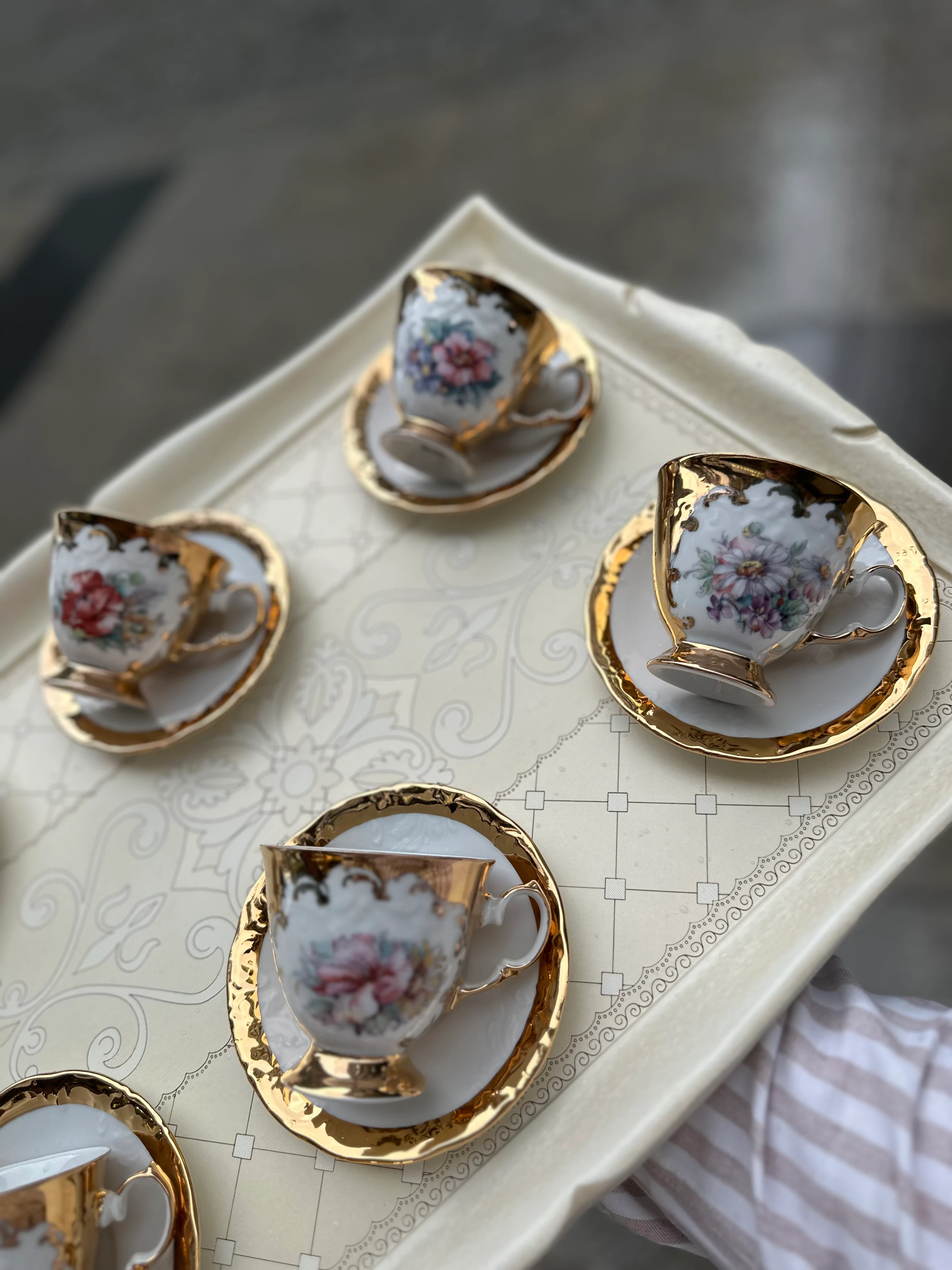 S.Clairy 6 Kişilik Kahve Fincanı Seti