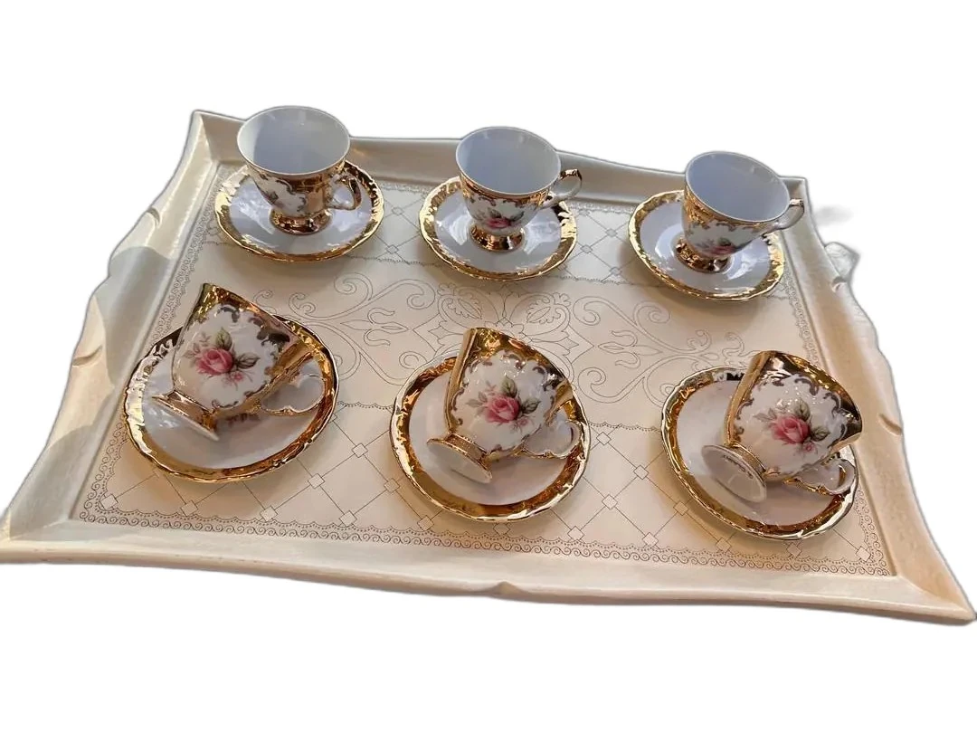 S.Clairy 6 Kişilik Kahve Fincanı Seti