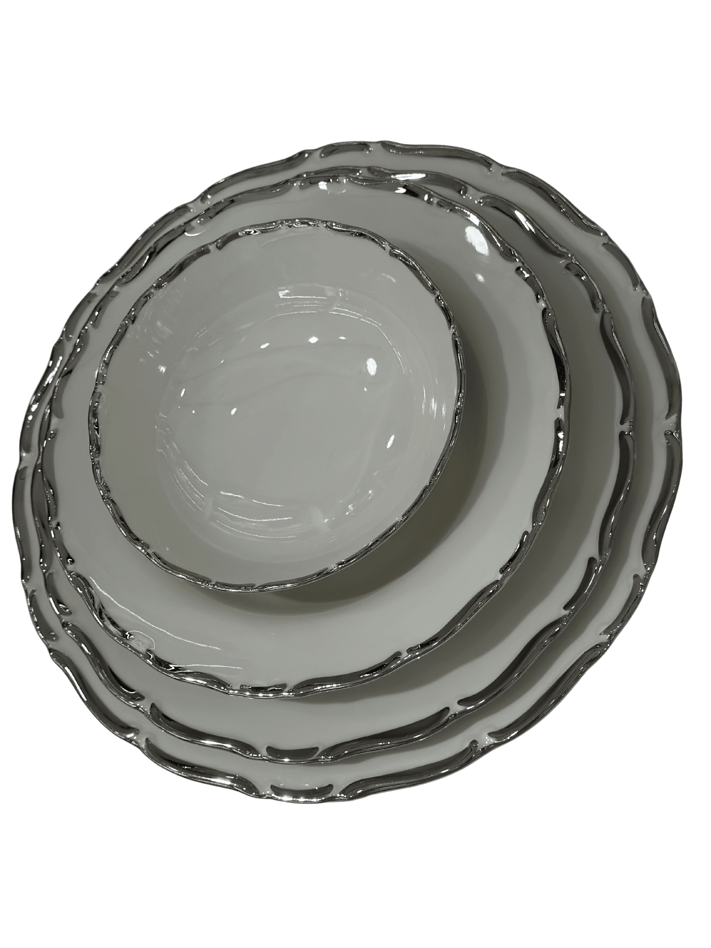 Jeremy 5 Mm Platin 72 Parça 12 Kişilik Yemek Takımı