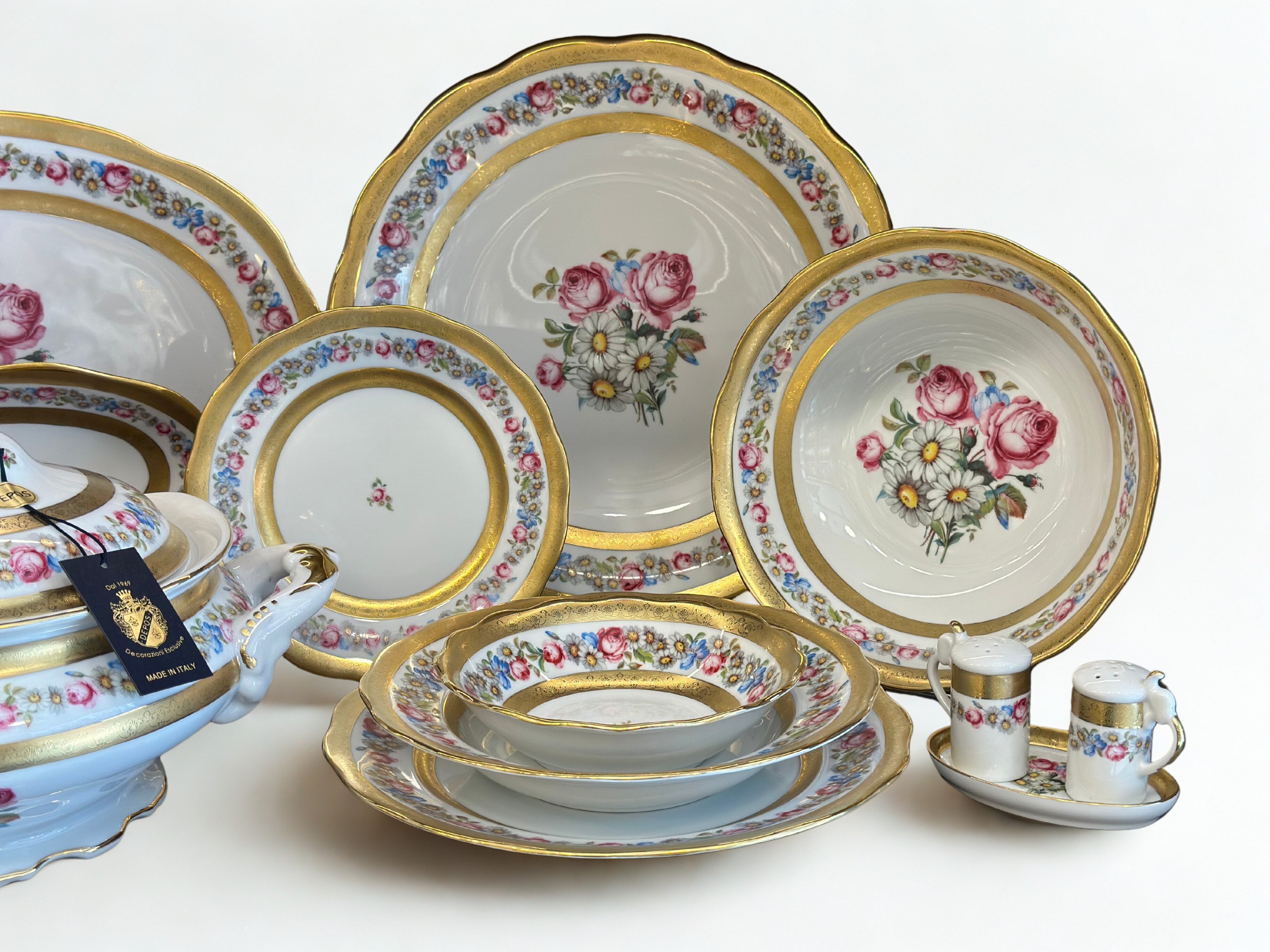 DEPOS LIMOGES VENEZİA 60 PARÇA 12 KİŞİLİK 