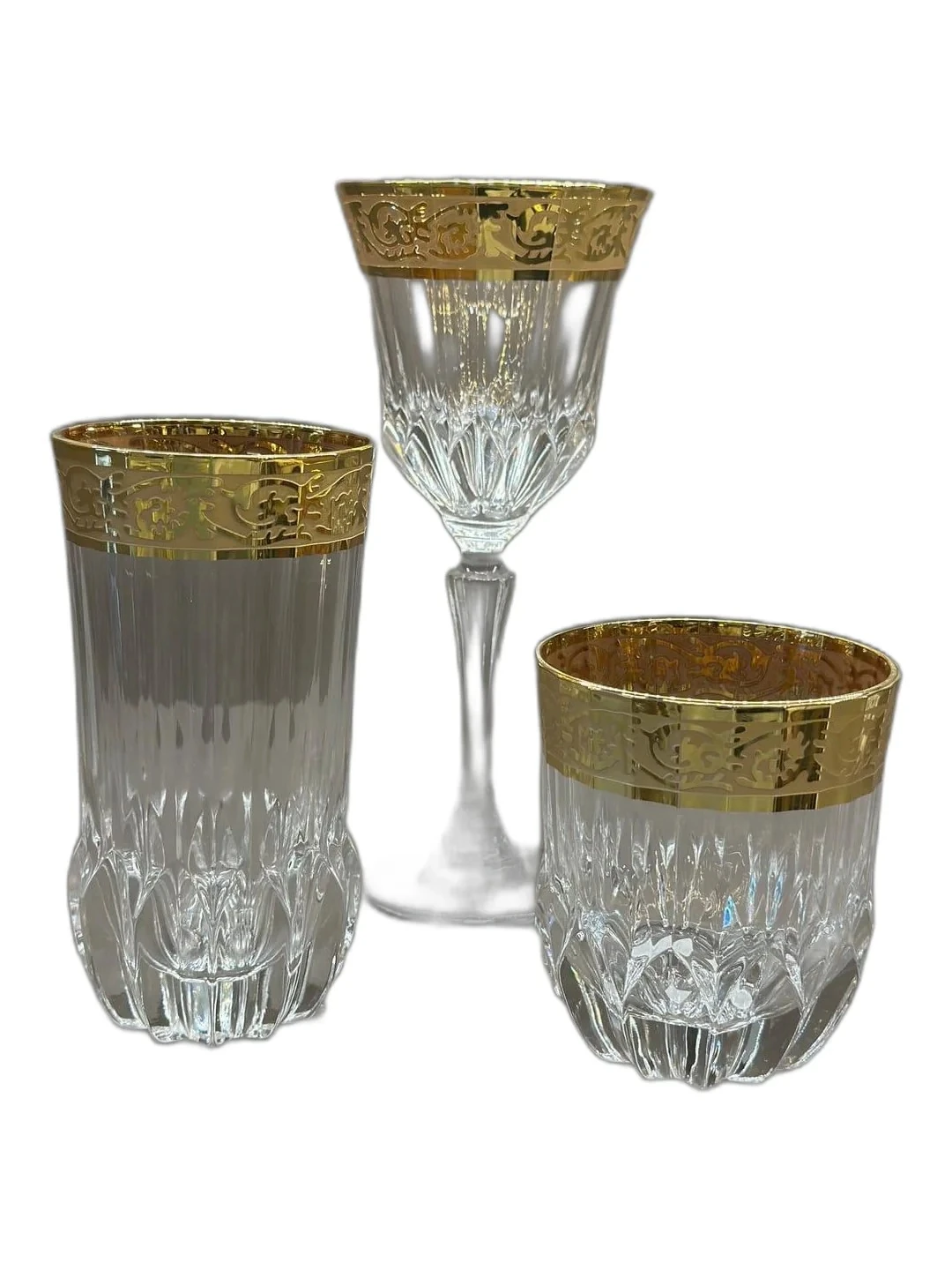 RCR GRISS GOLD İTALYAN BARDAK TAKIMI