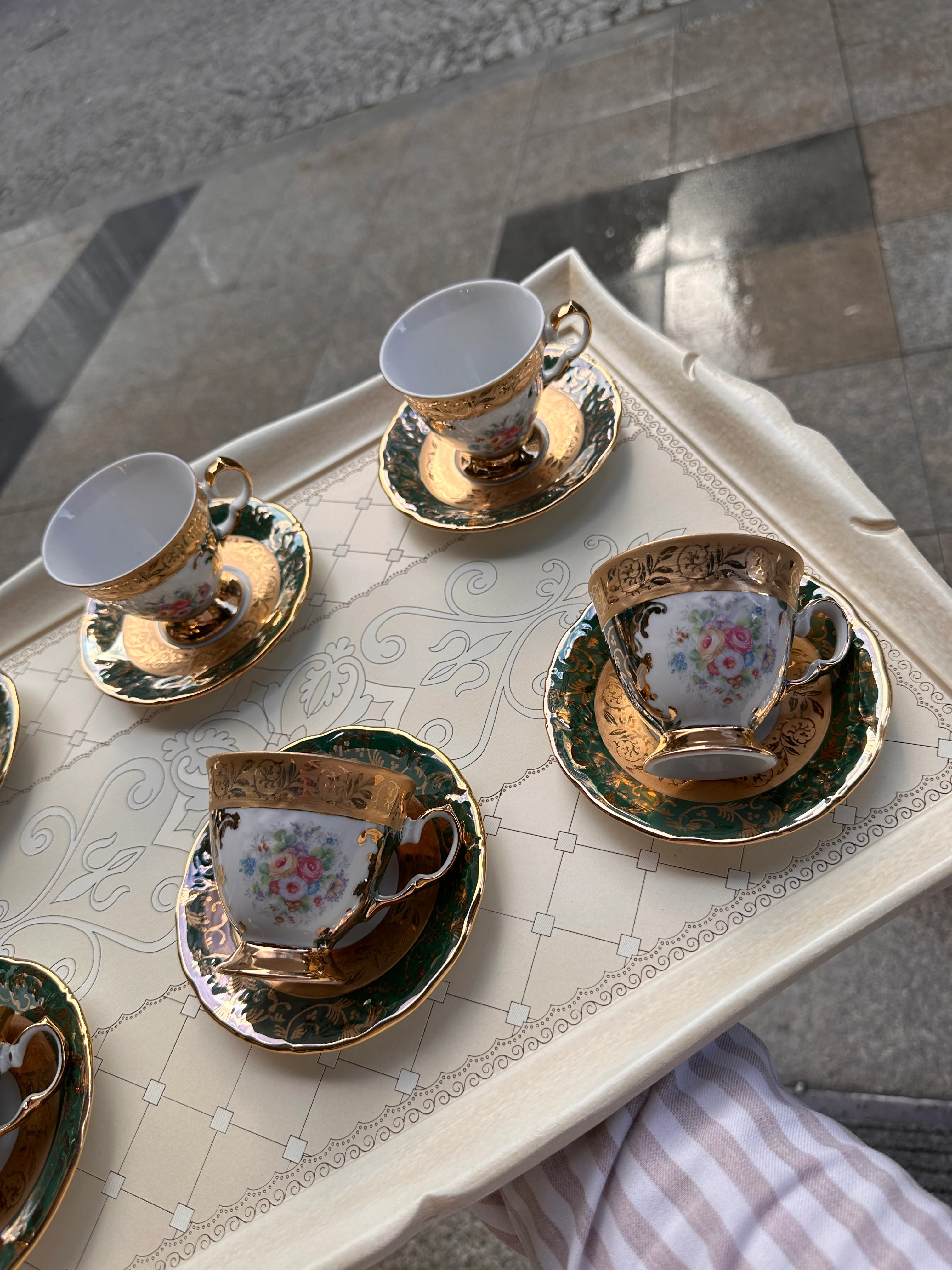 S.Clairy 6 Kişilik Kahve Fincanı Seti