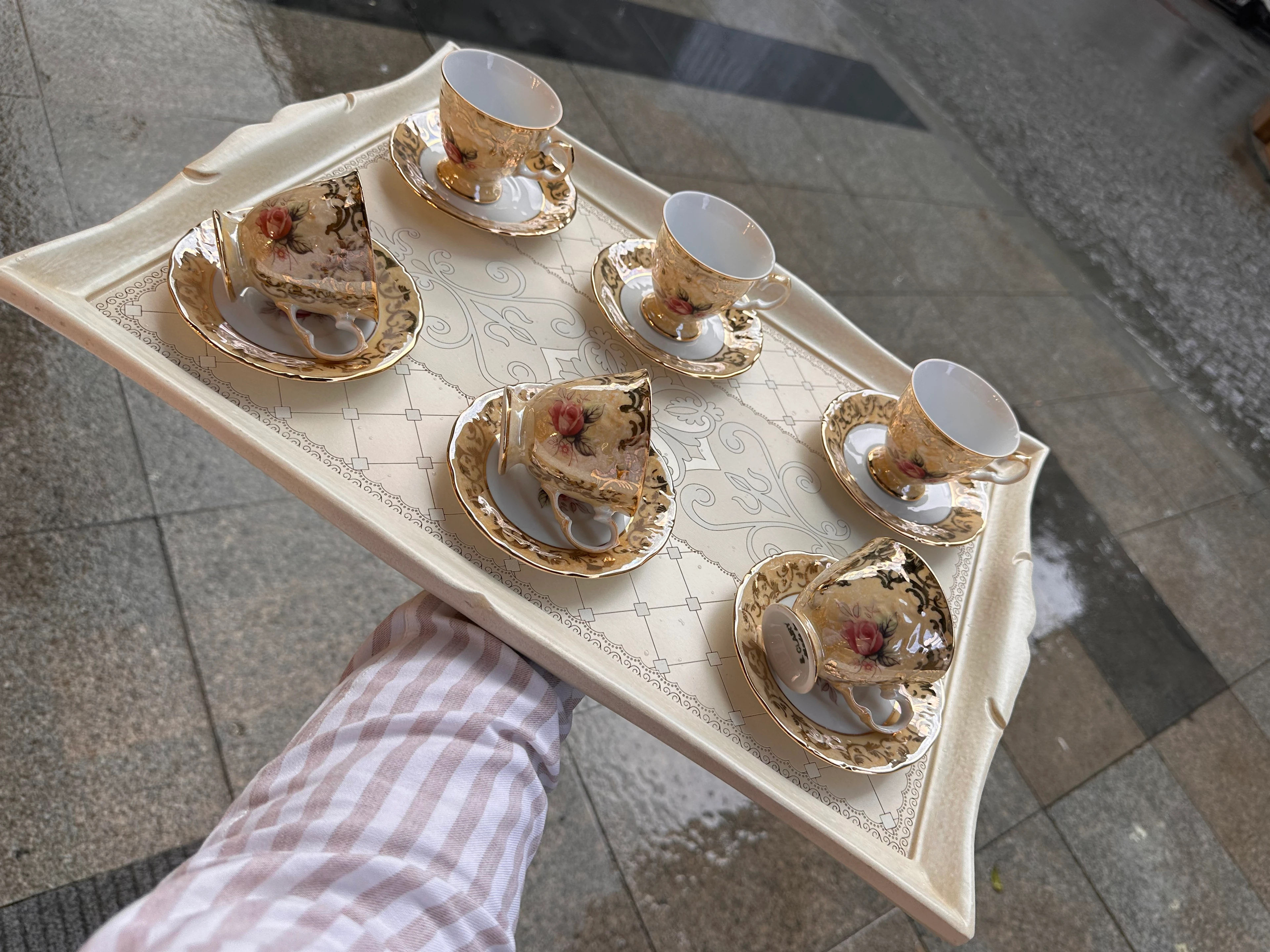 S.Clairy 6 Kişilik Kahve Fincanı Seti