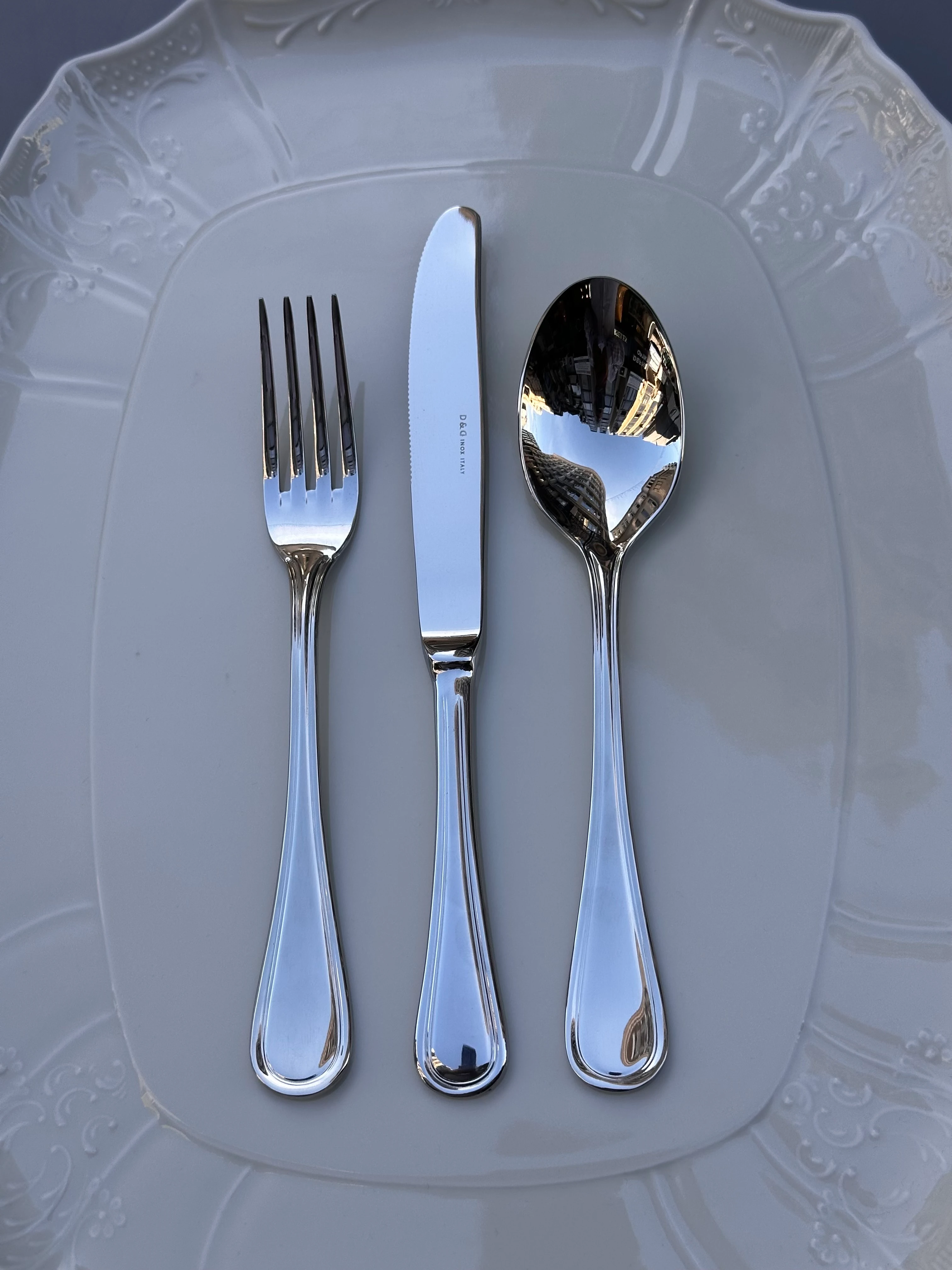 D&D EXCİLEİR İTALYAN 87 PARÇA 12 KİŞİLİK KAŞIK TAKIMI