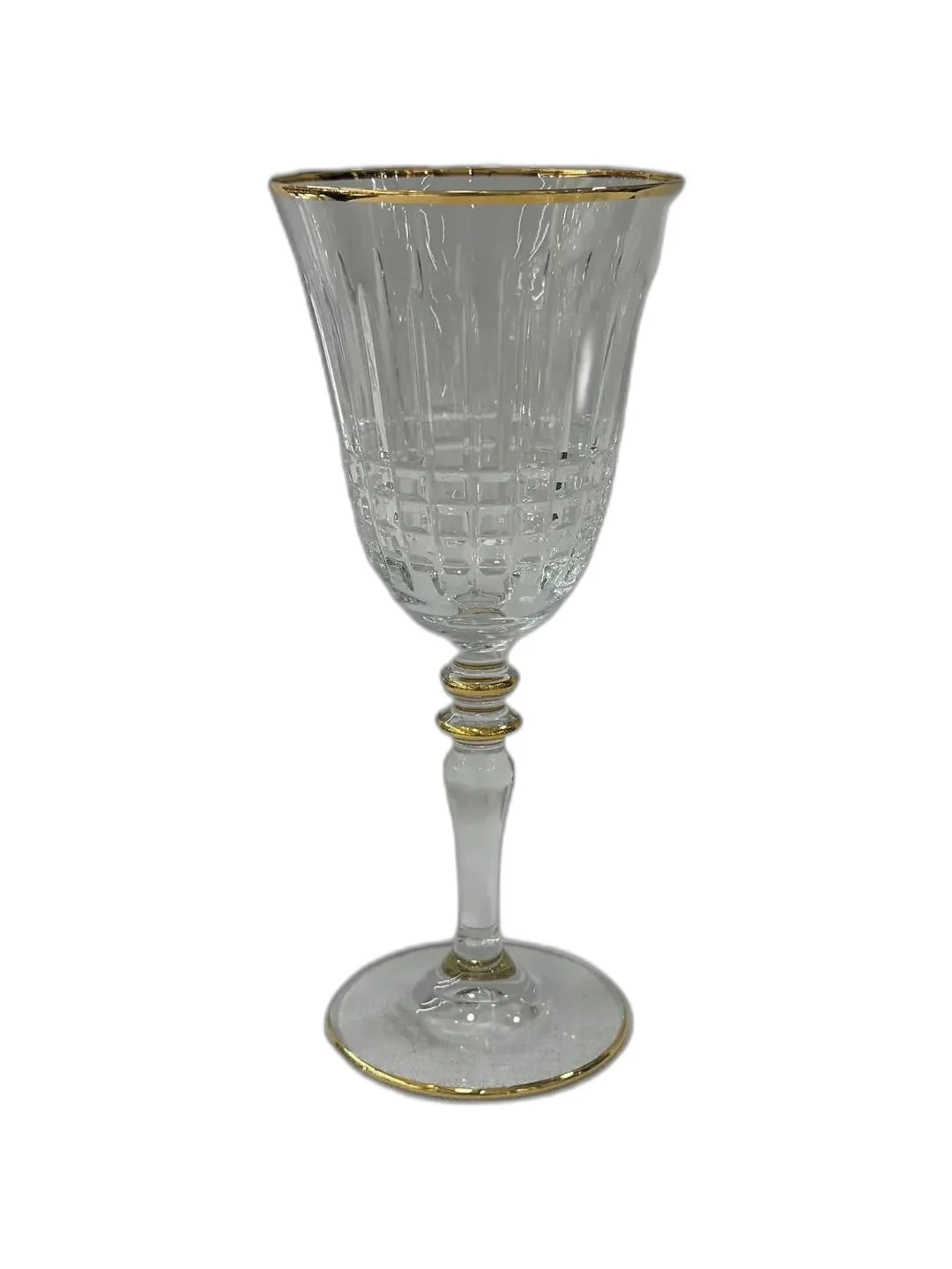 S.GLASS EL KESME ALTIN BANT 49 parça 12 kişilik bardak seti