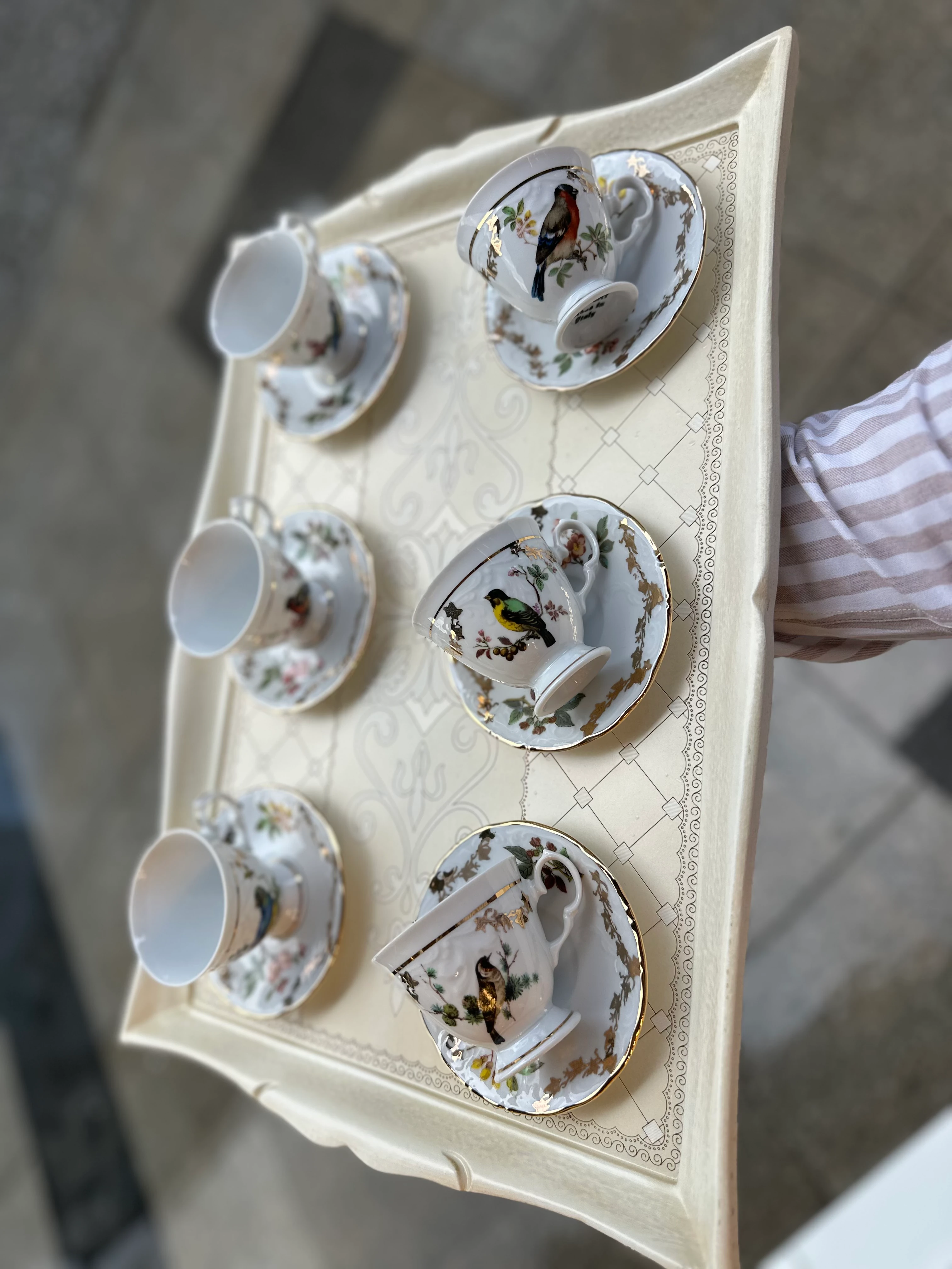 S.Clairy 6 Kişilik Kahve Fincanı Seti