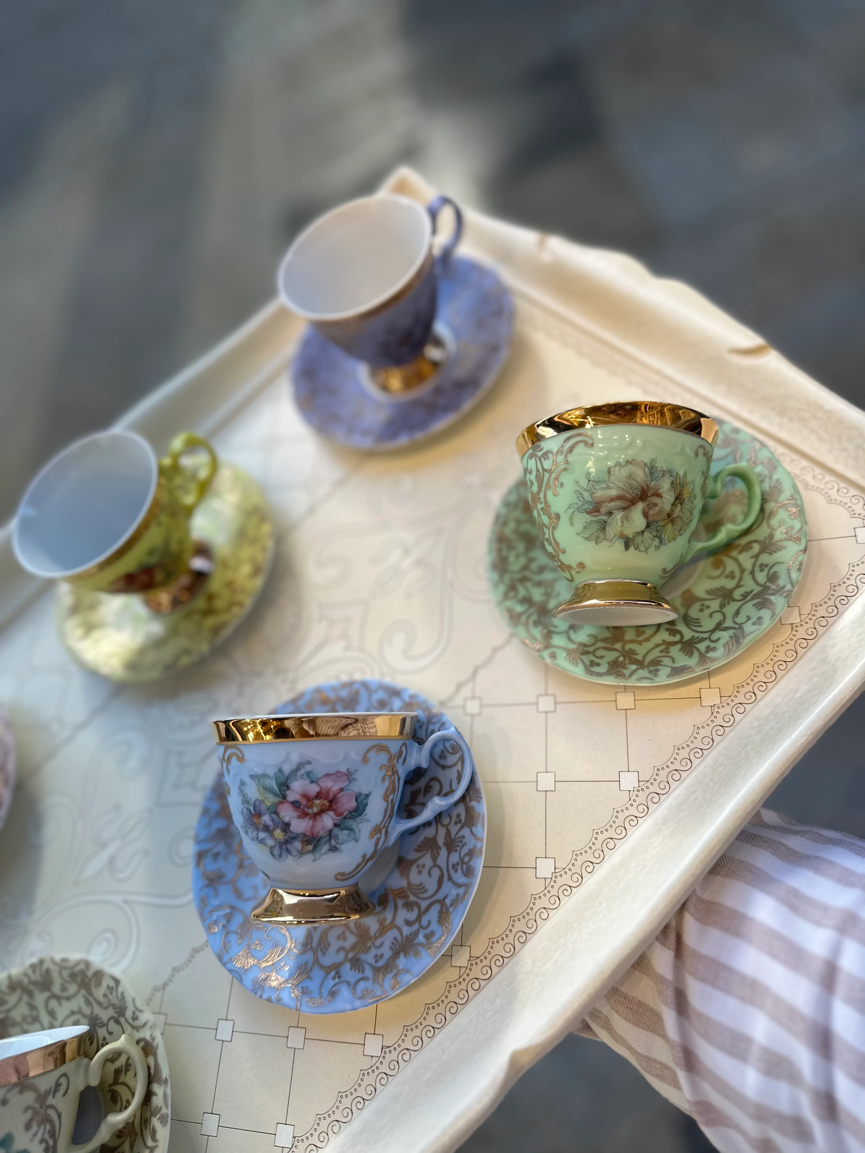 S.Clairy 6 Kişilik Kahve Fincanı Seti