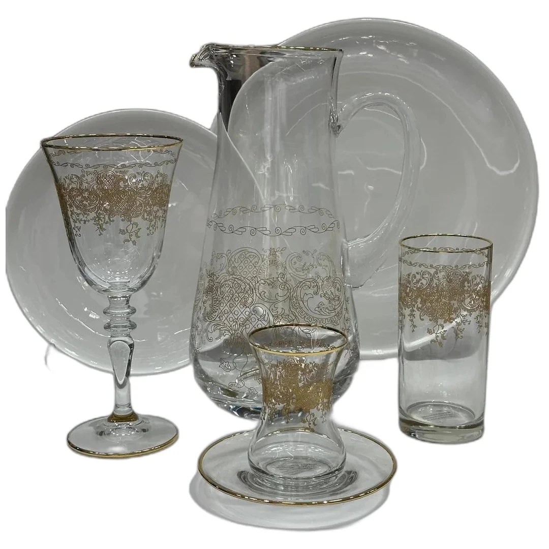 Milano Gold 49 Parça 12 Kişilik Bardak Seti