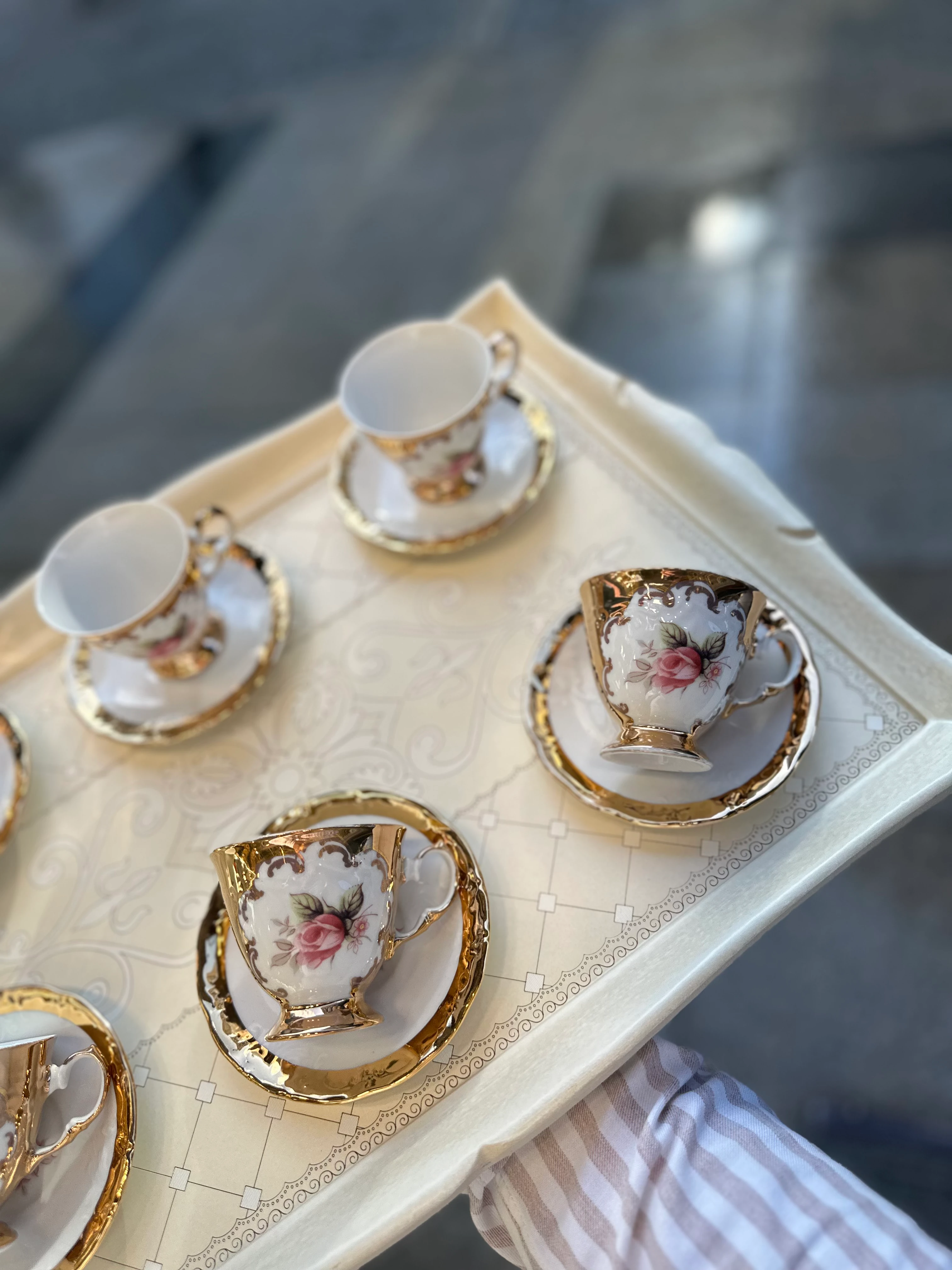 S.Clairy 6 Kişilik Kahve Fincanı Seti