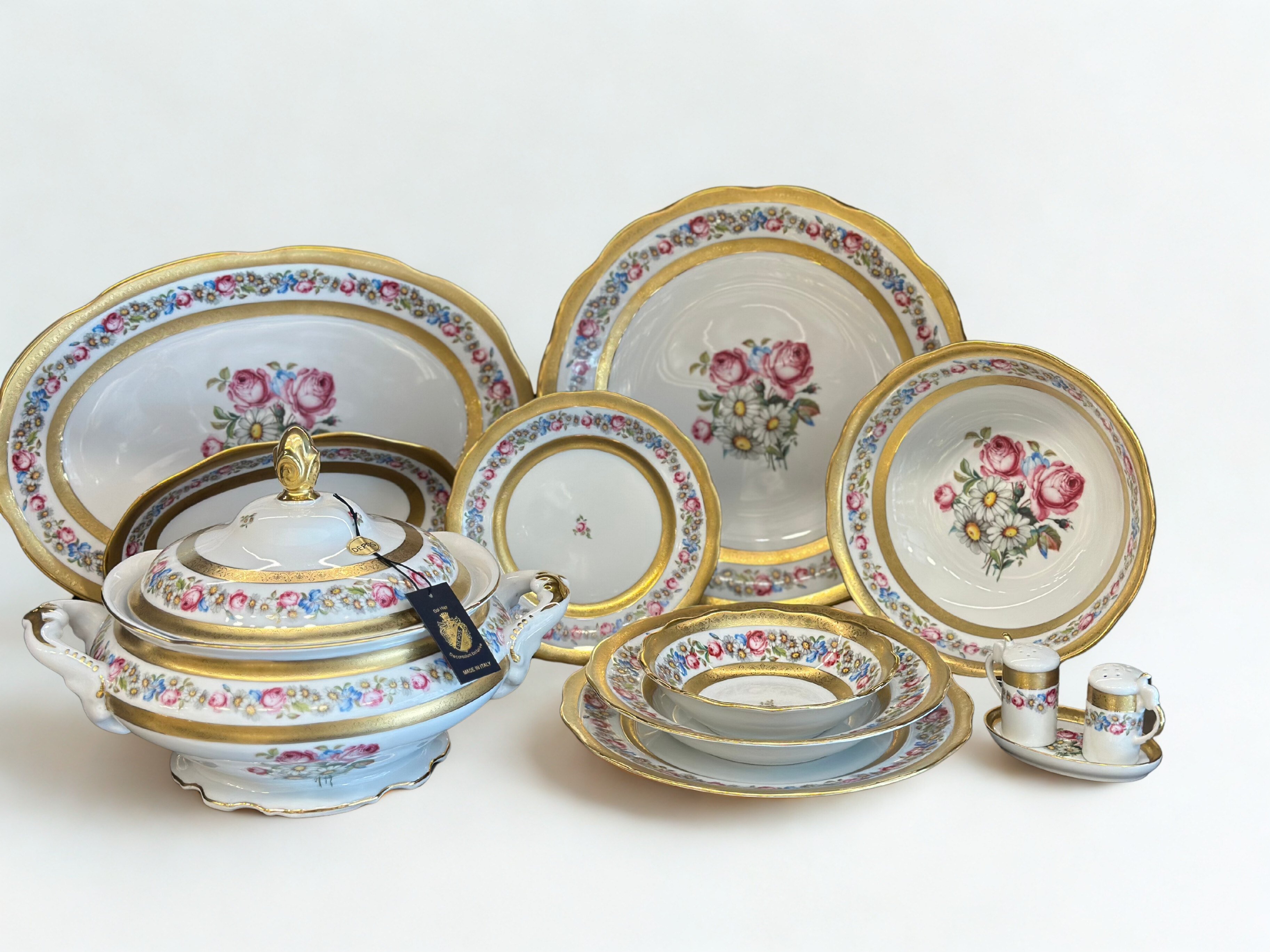 DEPOS LIMOGES VENEZİA 60 PARÇA 12 KİŞİLİK 