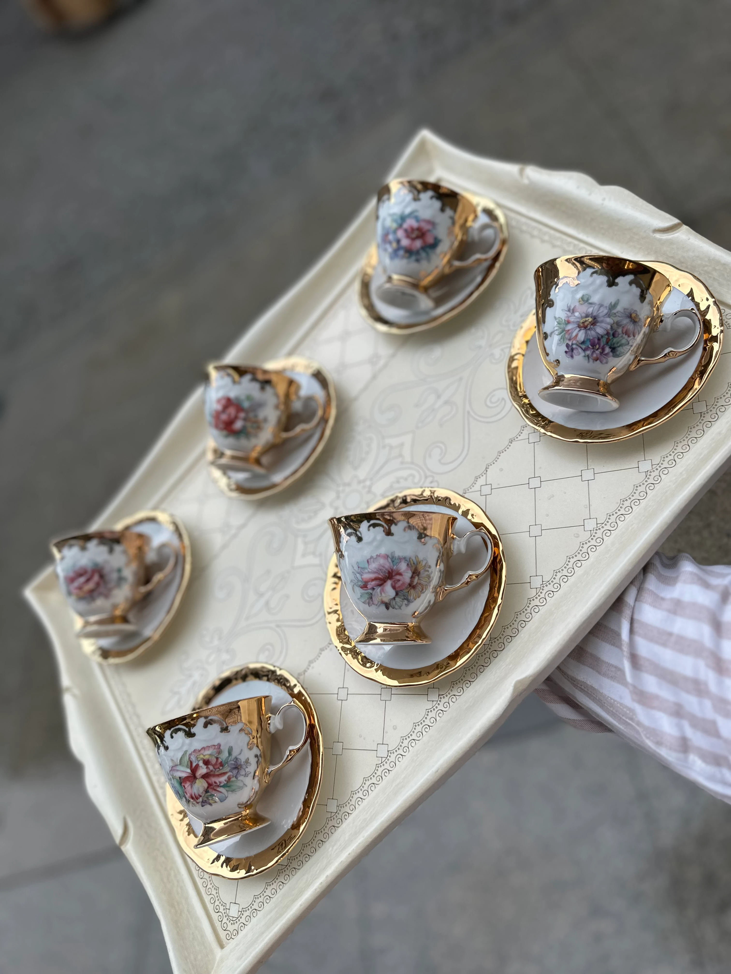 S.Clairy 6 Kişilik Kahve Fincanı Seti