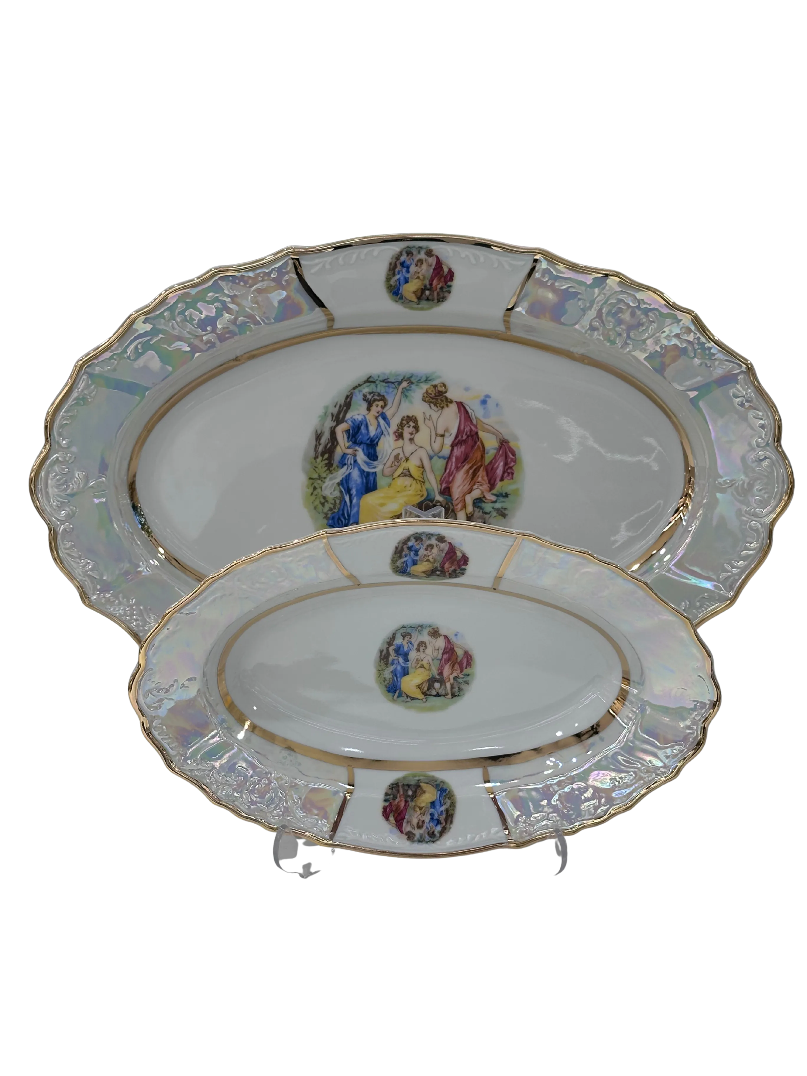 JEREMY RÖLYEF NEW PAERL FLOWERS 72 PARÇA 12 KİŞİLİK YEMEK TAKIMI