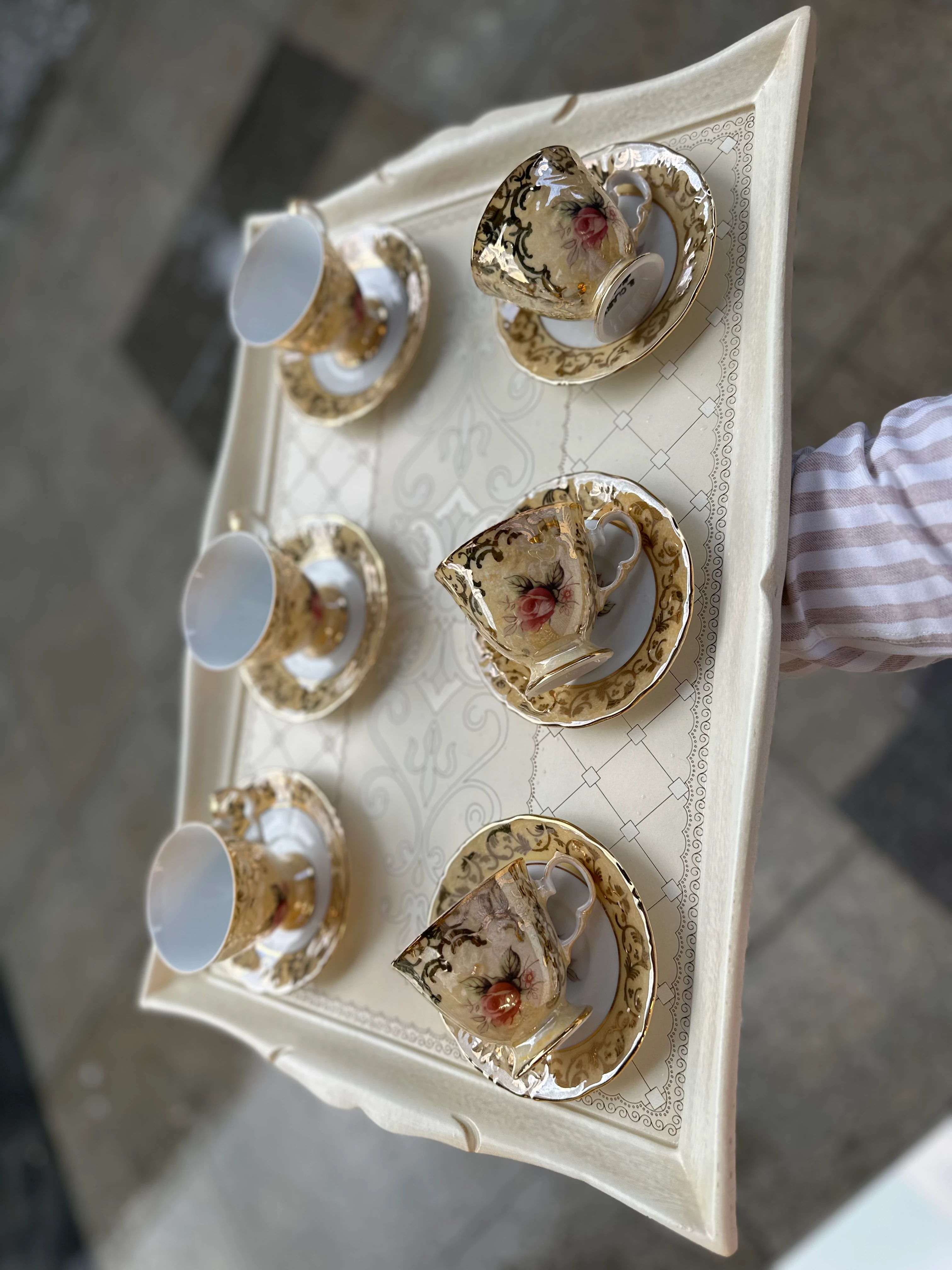 S.Clairy 6 Kişilik Kahve Fincanı Seti