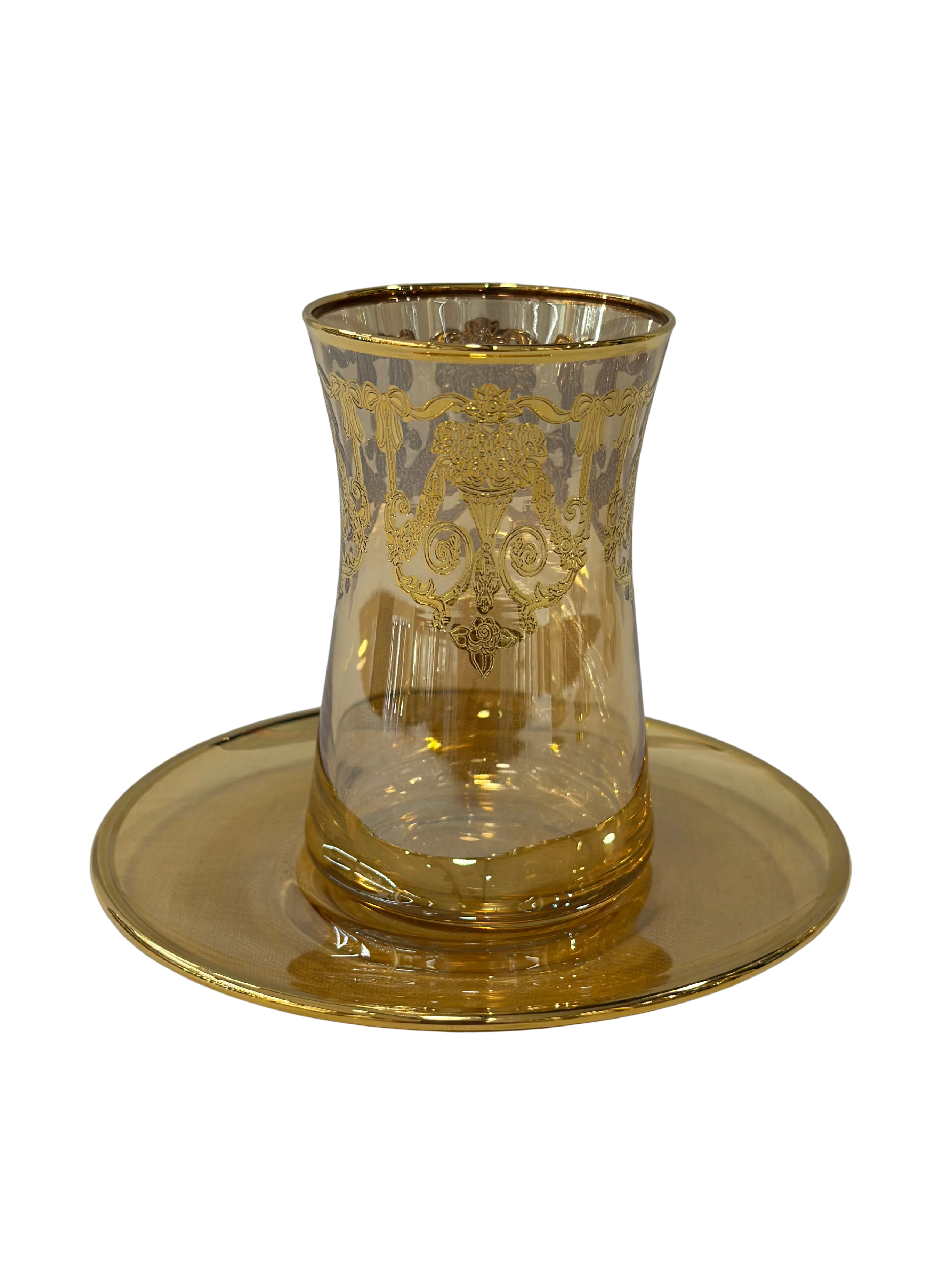 Monalisa Amber 49 Parça 12 Kişilik Bardak Seti