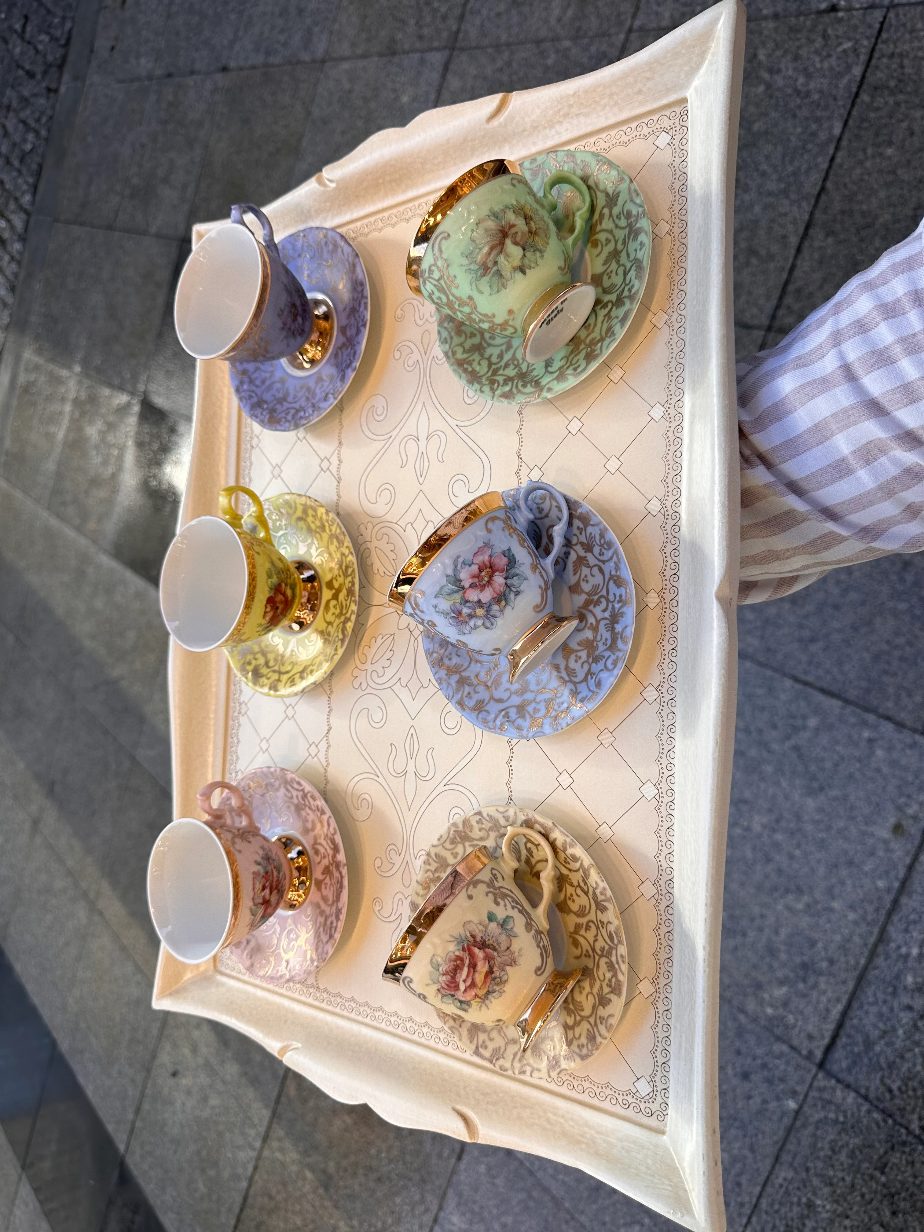 S.Clairy 6 Kişilik Kahve Fincanı Seti