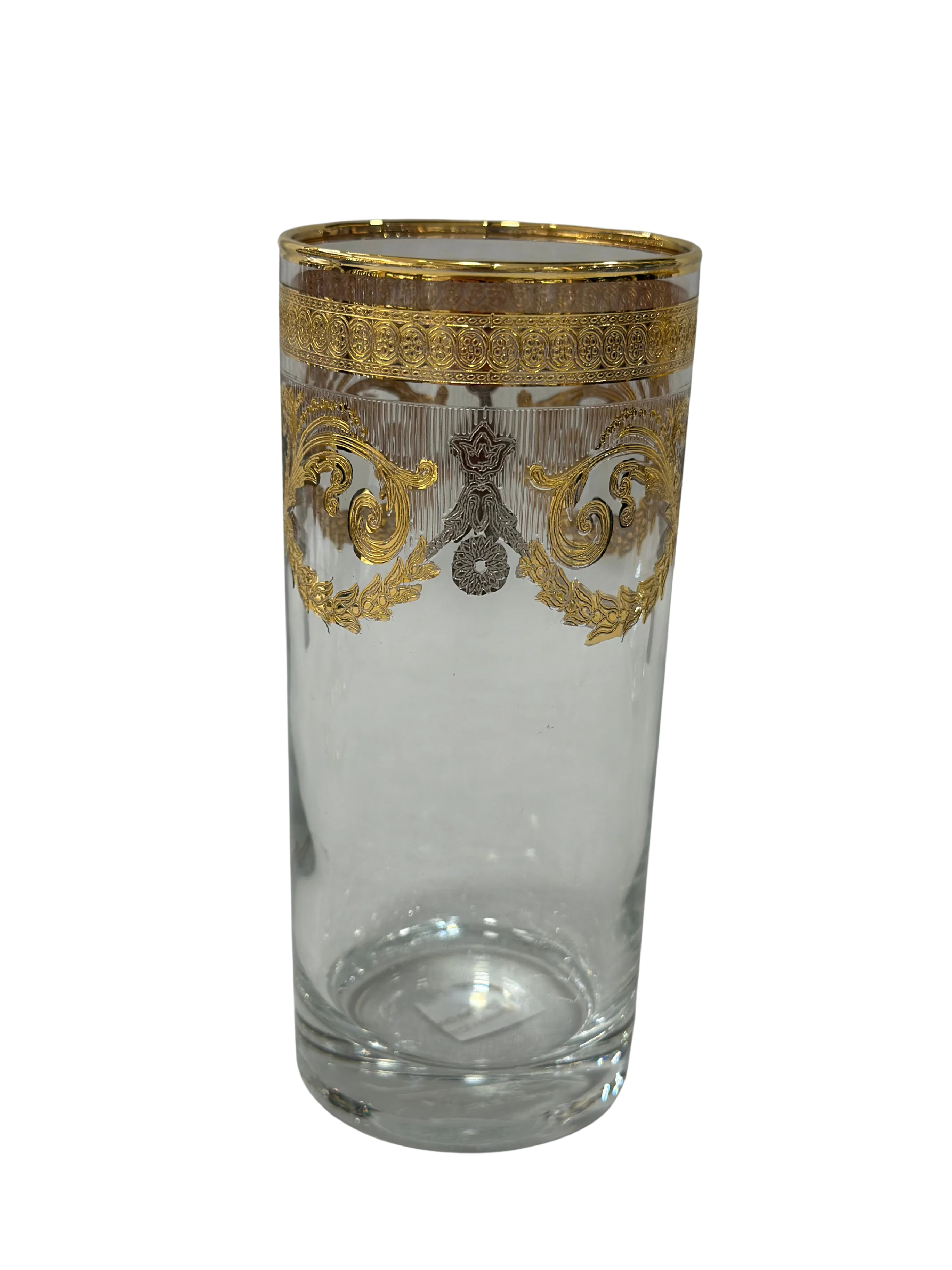 Alegro Gold + Gümüş 49 Parça 12 Kişilik Bardak Seti