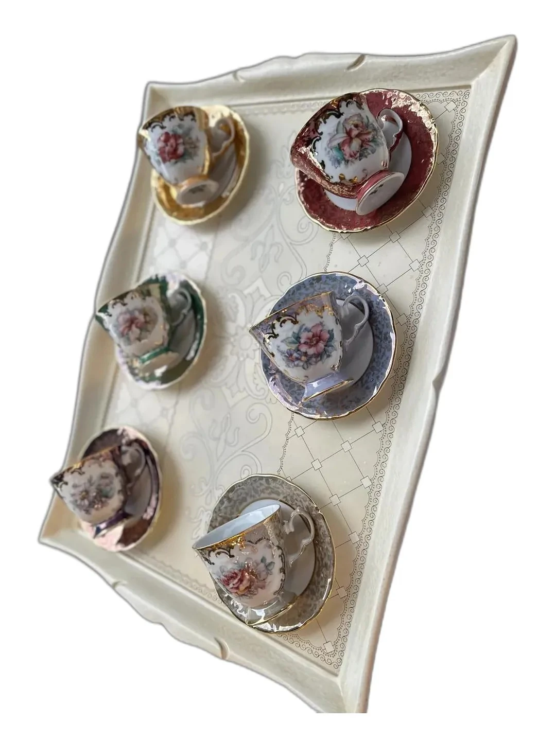 S.Clairy 6 Kişilik Kahve Fincanı Seti - 1085/010FL