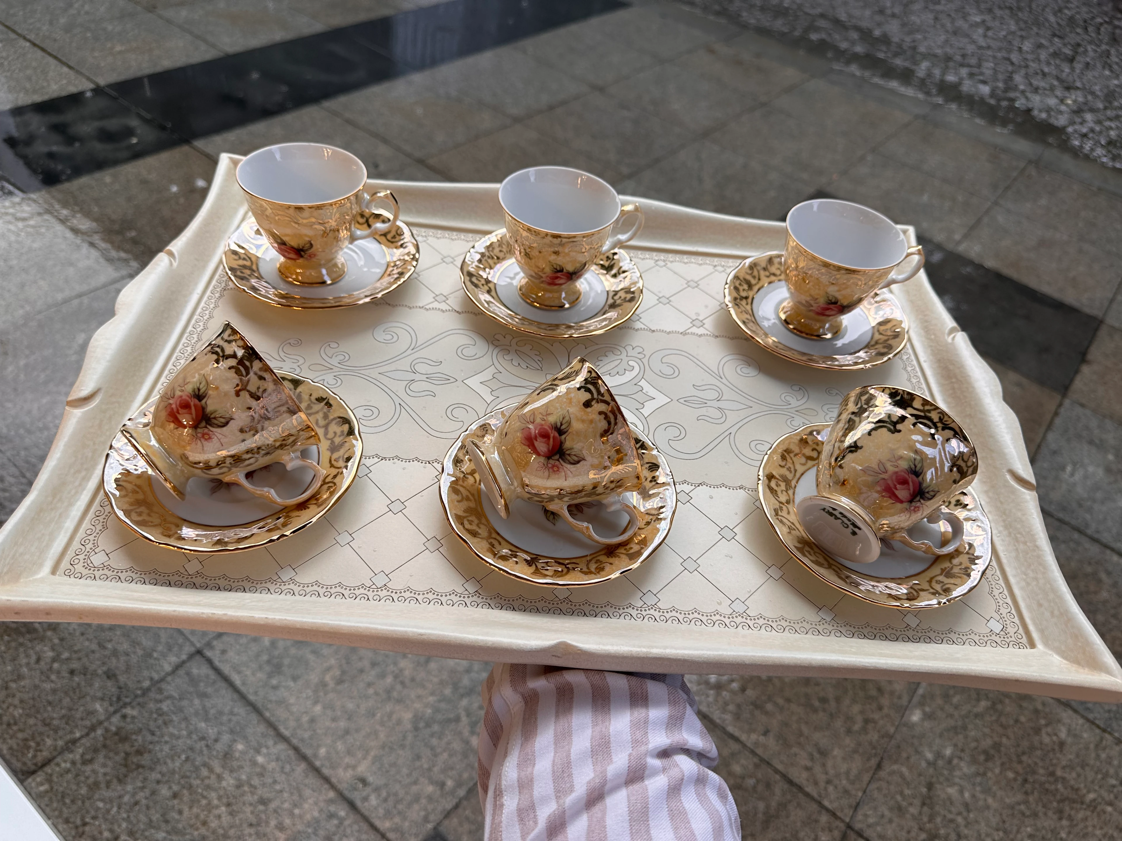 S.Clairy 6 Kişilik Kahve Fincanı Seti