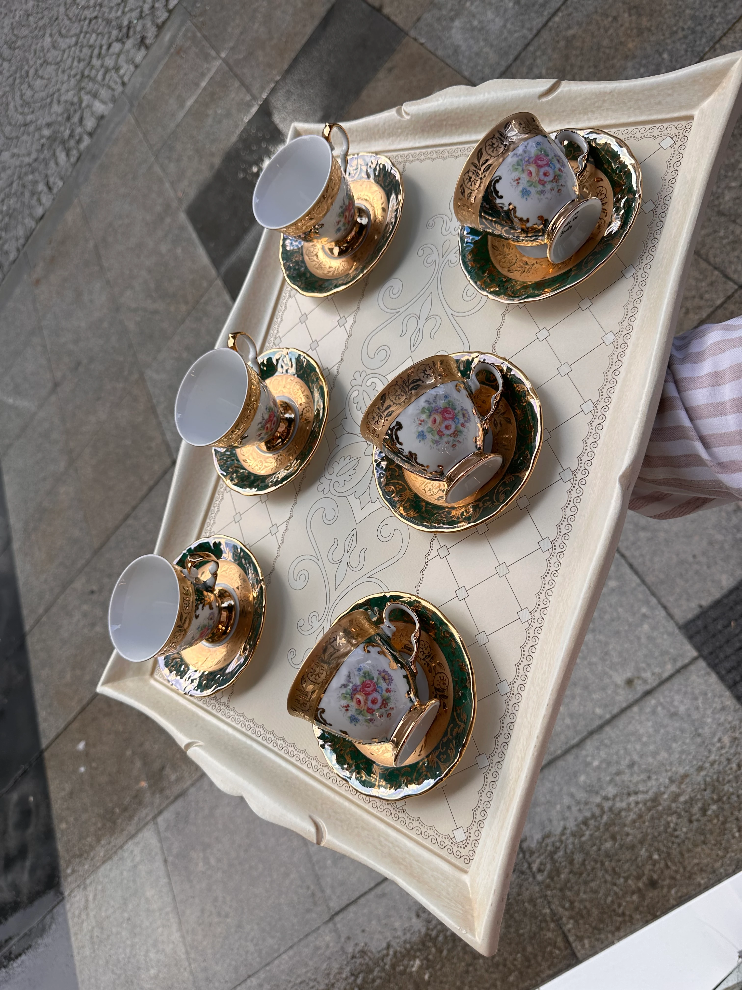 S.Clairy 6 Kişilik Kahve Fincanı Seti