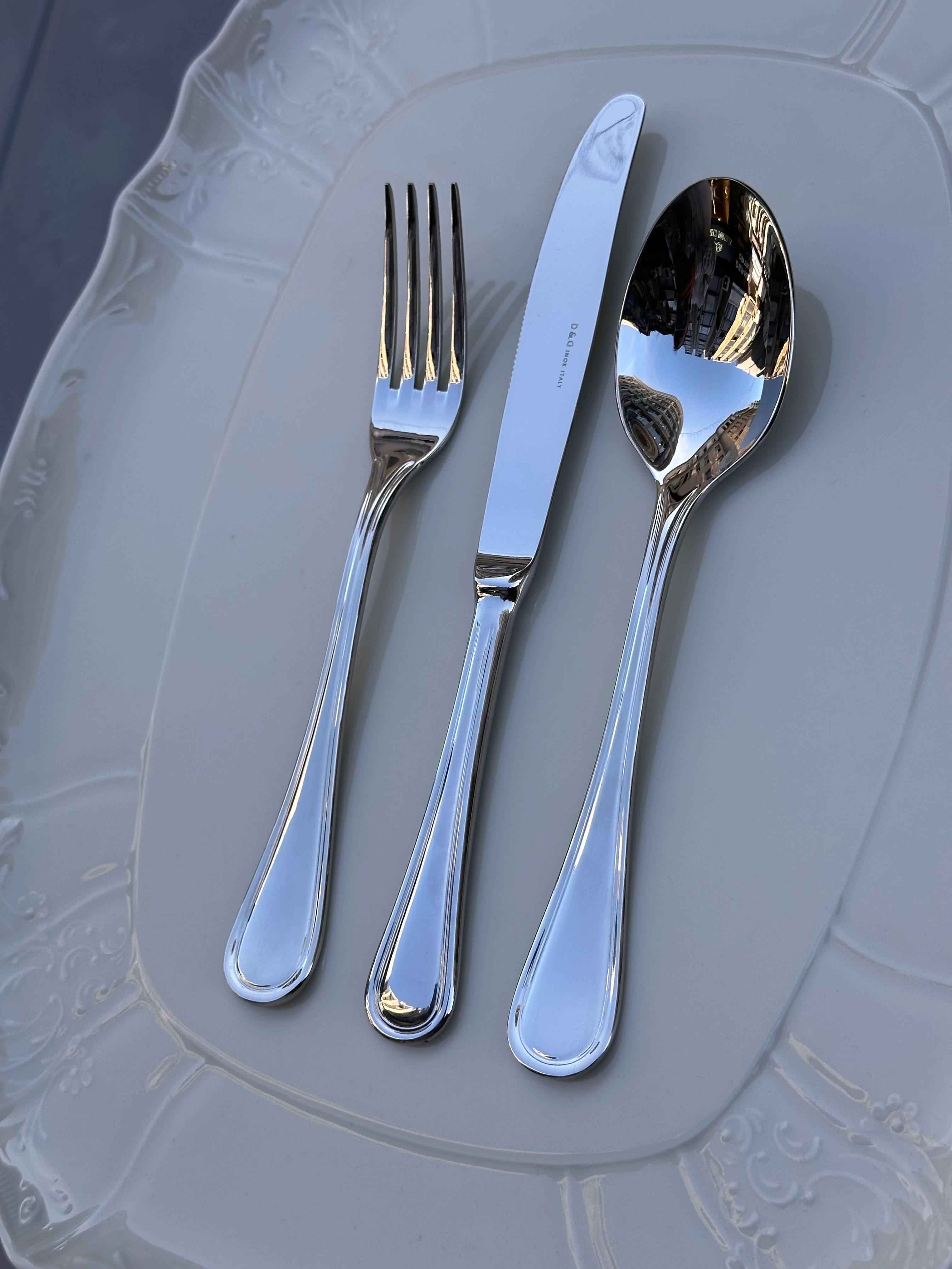 D&D EXCİLEİR İTALYAN 87 PARÇA 12 KİŞİLİK KAŞIK TAKIMI