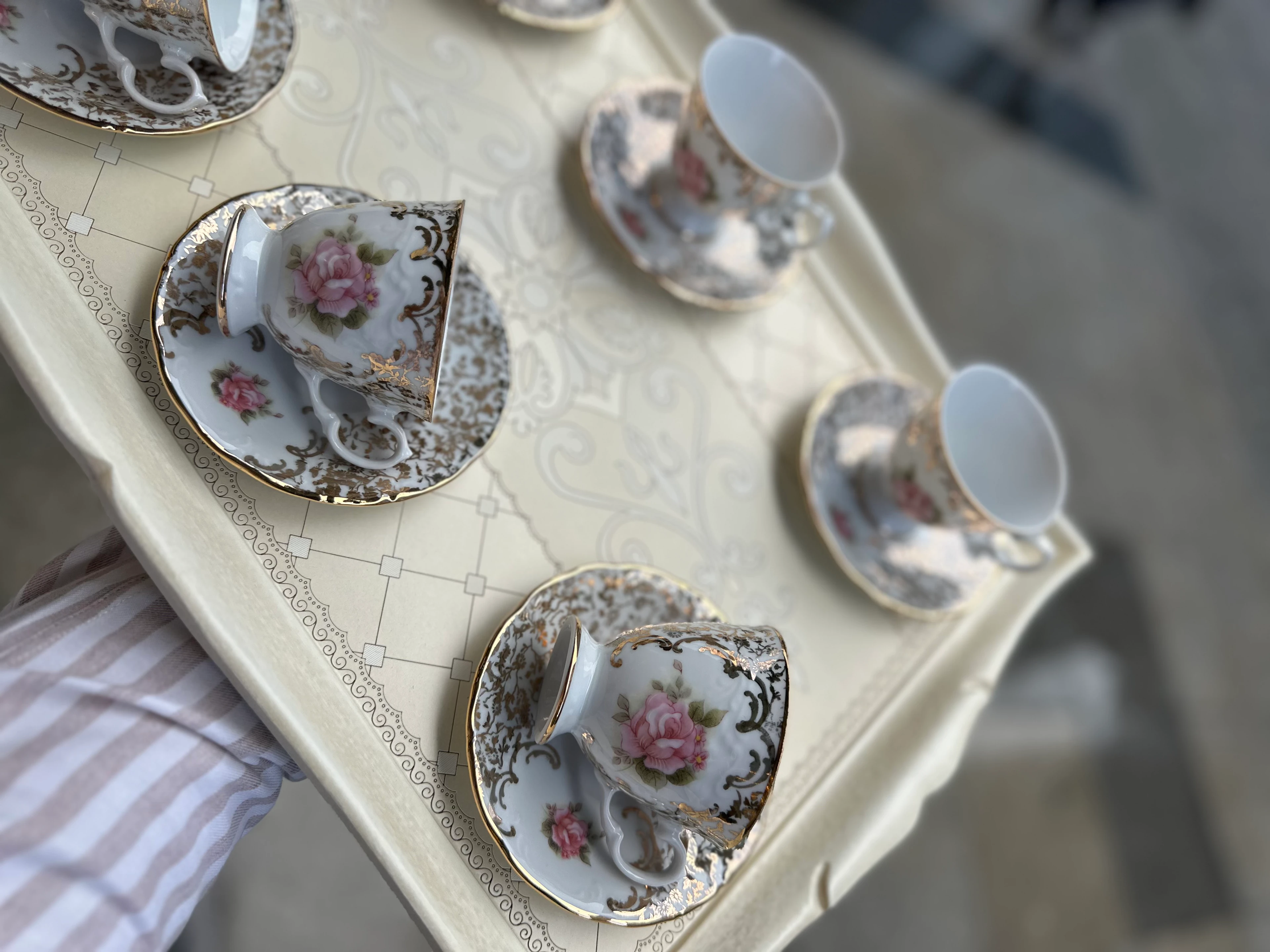 S.Clairy 6 Kişilik Kahve Fincanı Seti