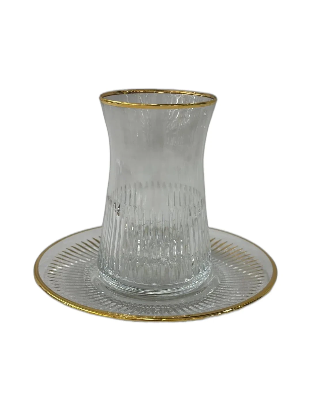 S.GLASS EL KESME ALTIN BANT 49 parça 12 kişilik bardak seti