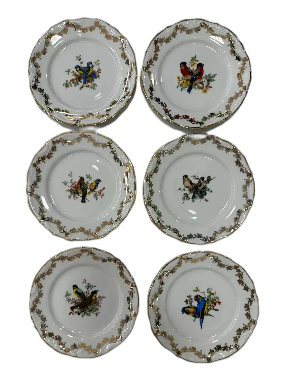 S.Clarıy italyan el yapımı 17 cm ikramlık 6 adet tabak