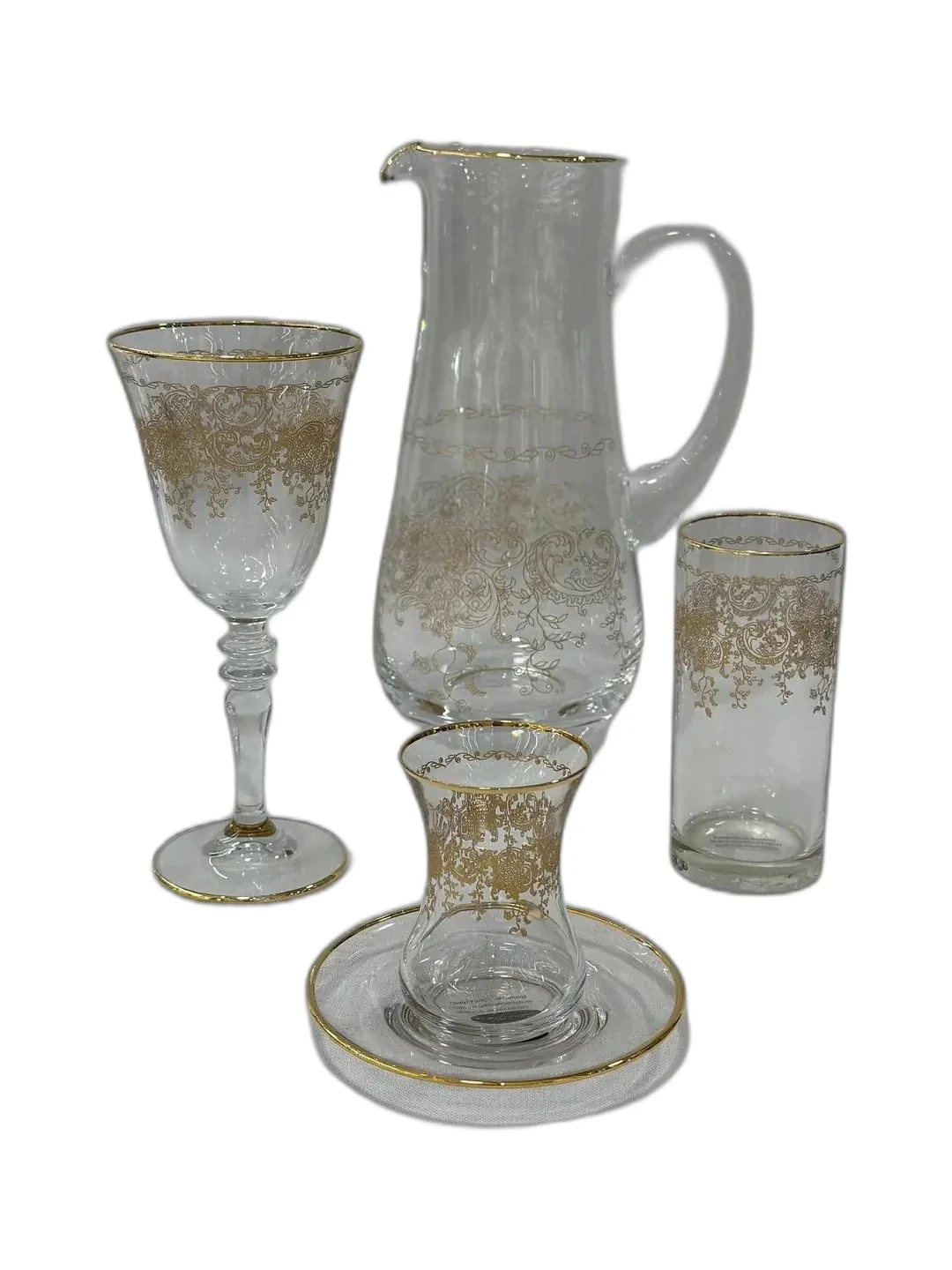 Milano Gold 49 Parça 12 Kişilik Bardak Seti