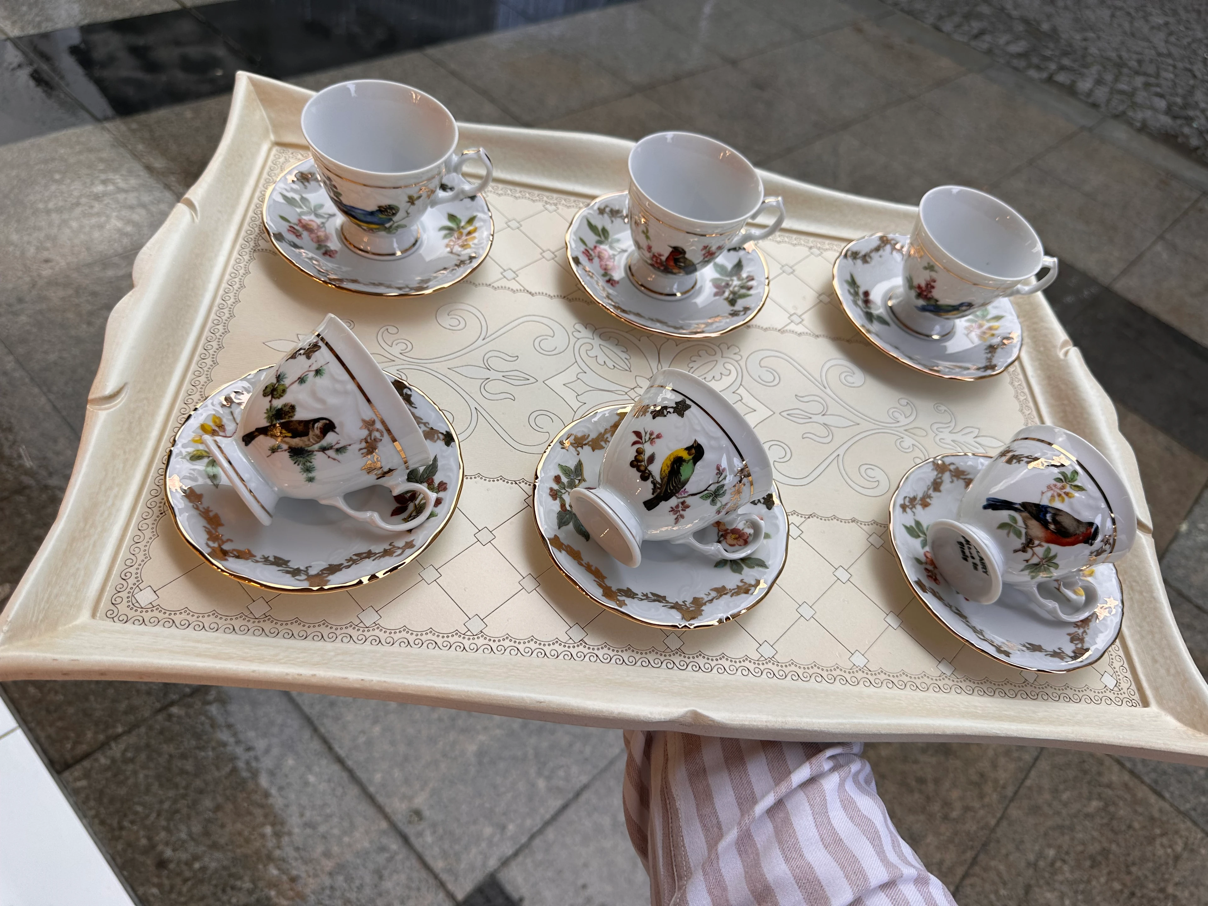 S.Clairy 6 Kişilik Kahve Fincanı Seti