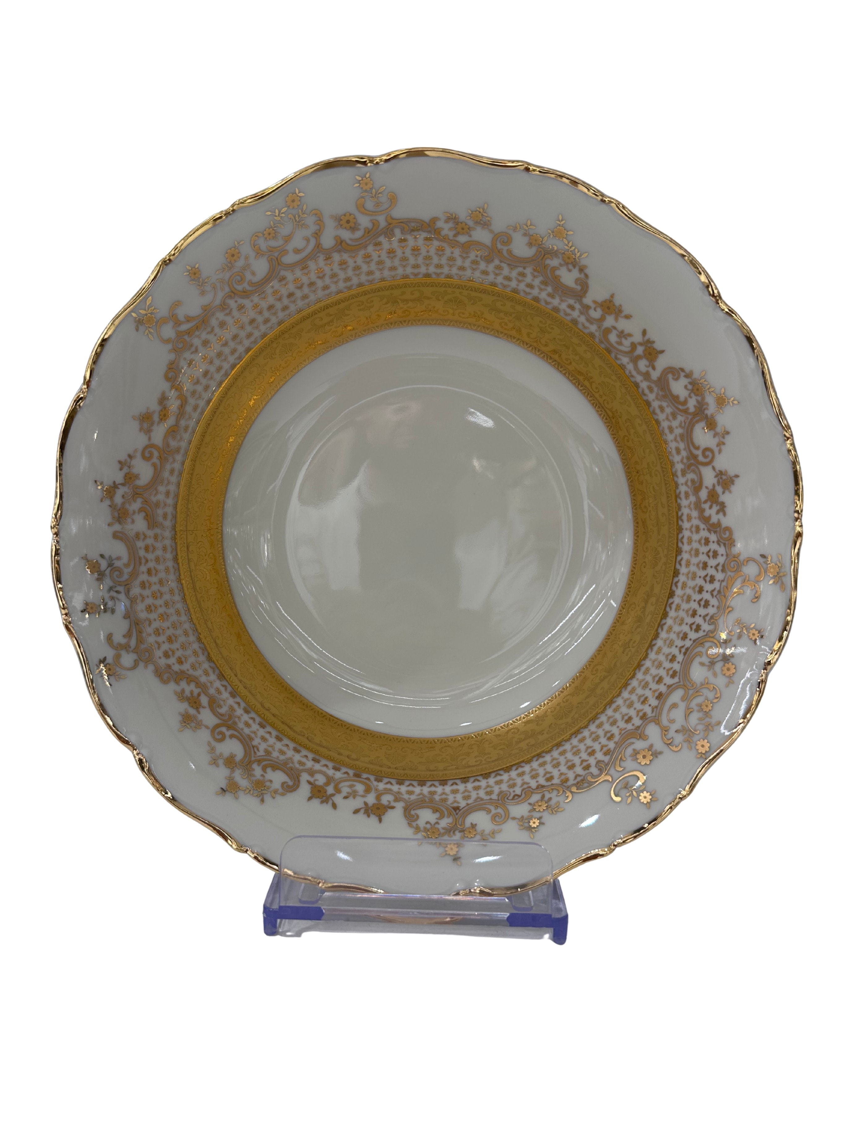 Jeremy Golden Lace Cream  72 Parça 12 Kişilik Yemek Takımı