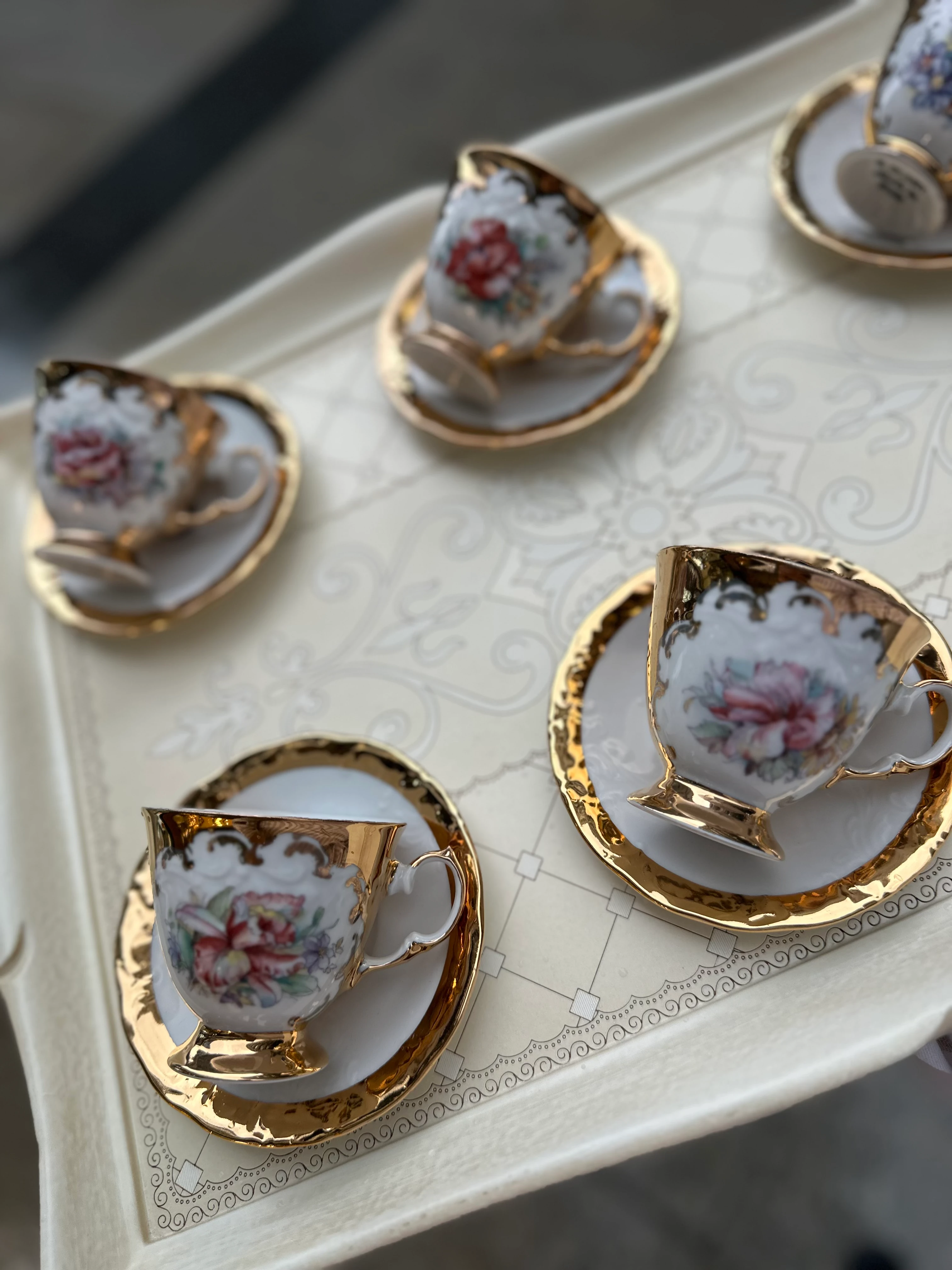 S.Clairy 6 Kişilik Kahve Fincanı Seti