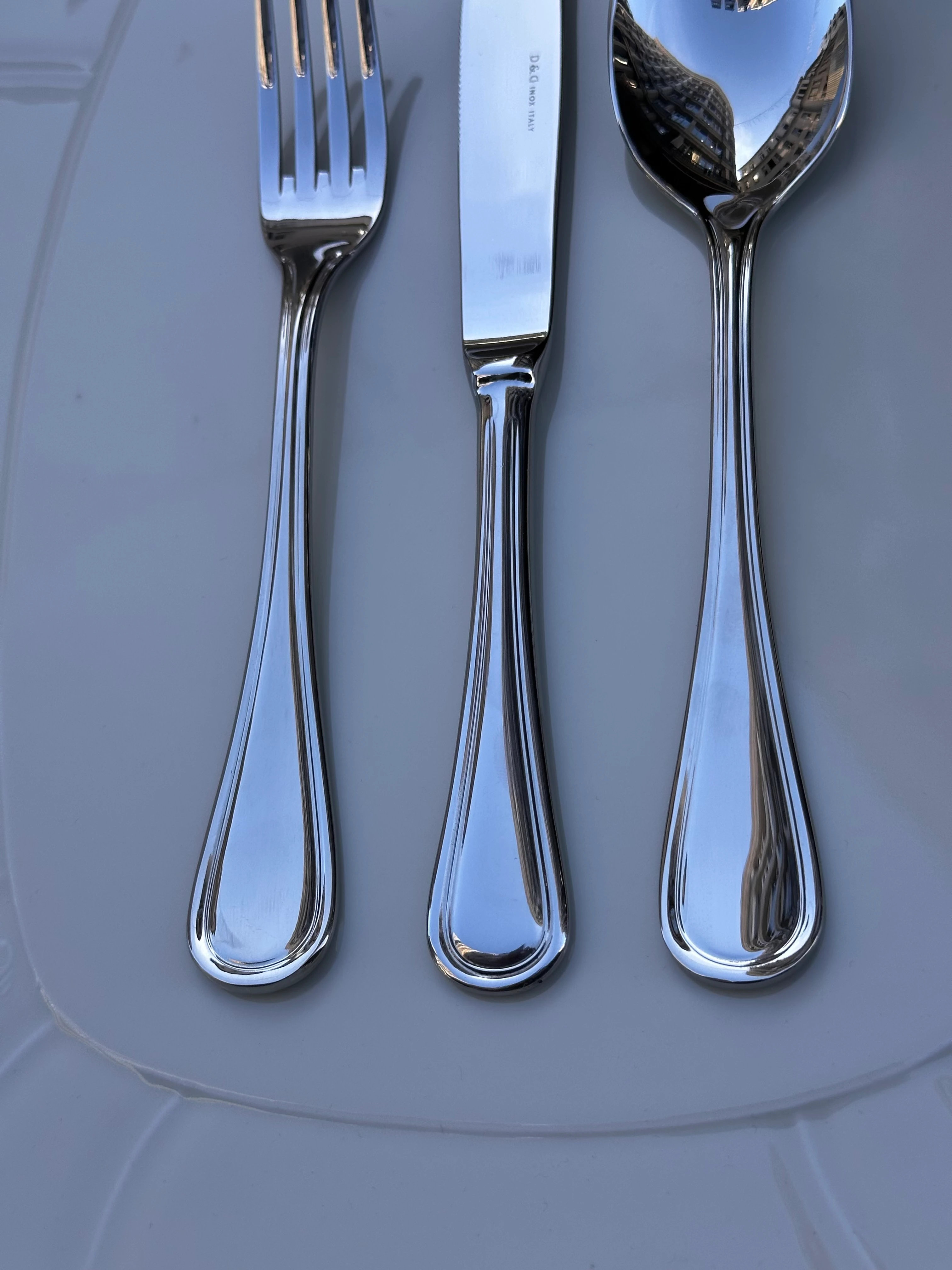 D&D EXCİLEİR İTALYAN 87 PARÇA 12 KİŞİLİK KAŞIK TAKIMI