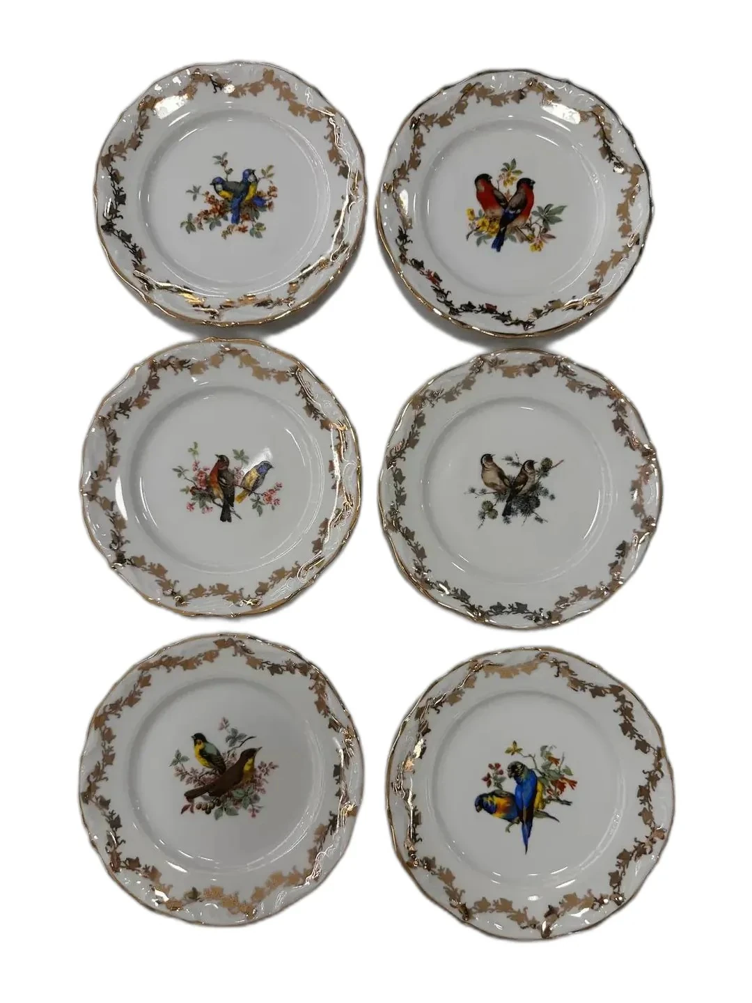 S.Clarıy italyan el yapımı 17 cm ikramlık 6 adet tabak