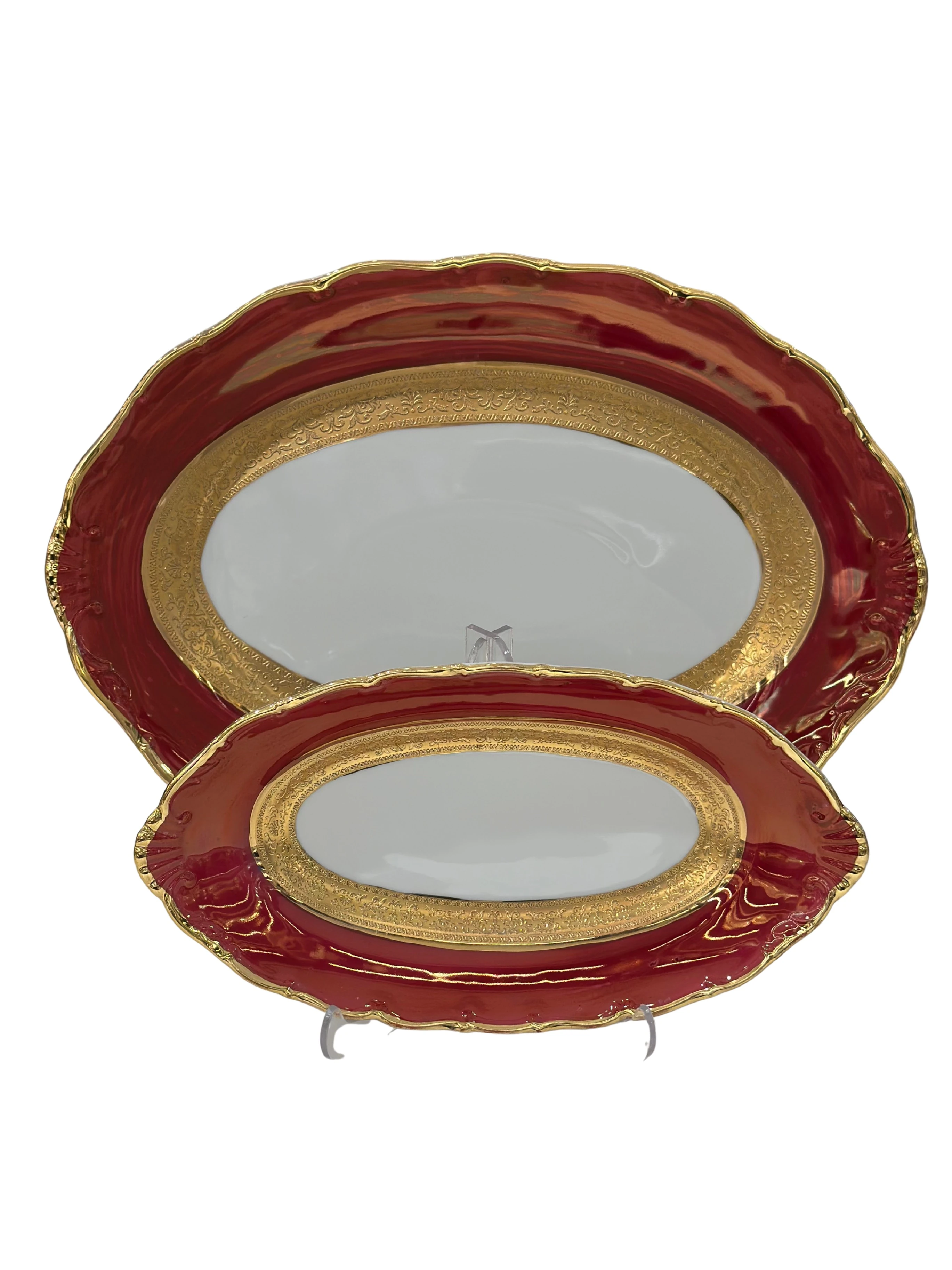 Jeremy Golden Golden Red 60 Parça 12 Kişilik Yemek Takımı